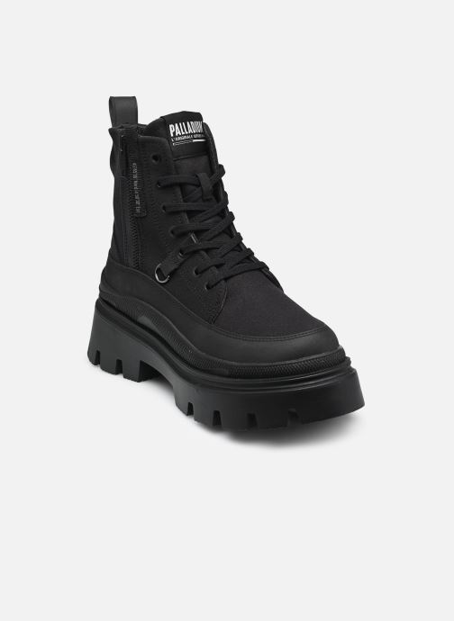 Palladium Bottines à lacets Pallasquad Zip Tx W femme noir