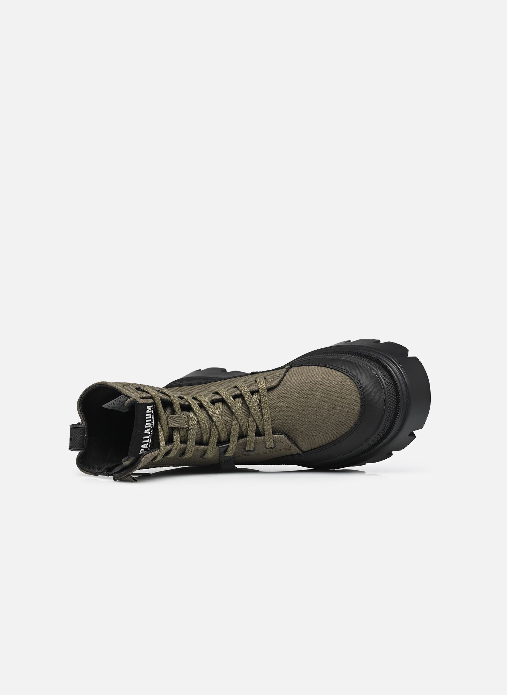 Bottines à lacets Pallasquad Zip Tx W femme vert Palladium Bottines à lacets Pallasquad Zip Tx W femme vert OLIVE NIGHT