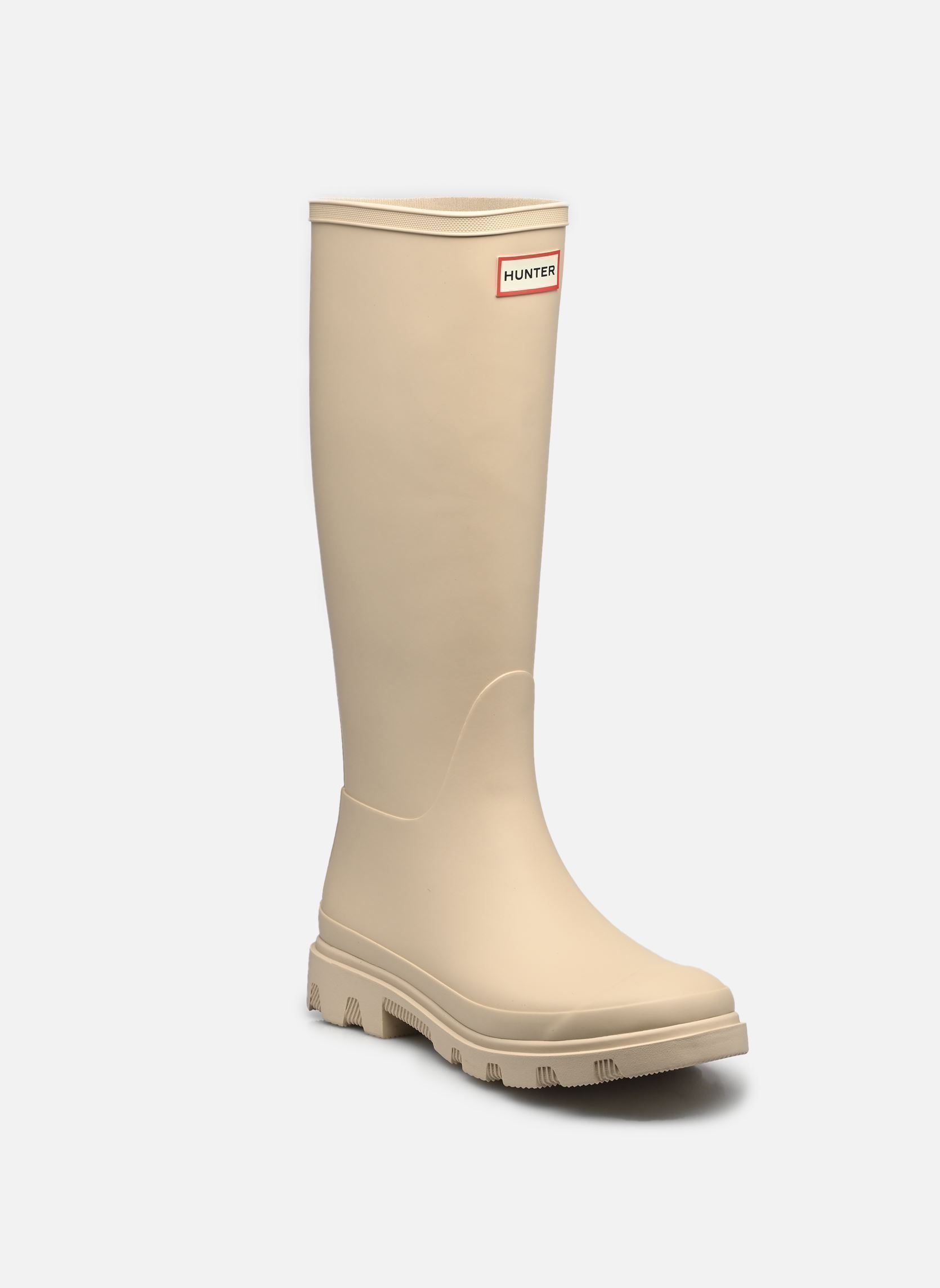 Bottes de pluie Womens Downpour Tall Boot femme beige Hunter Bottes de pluie Womens Downpour Tall Boot femme beige GRAVEL