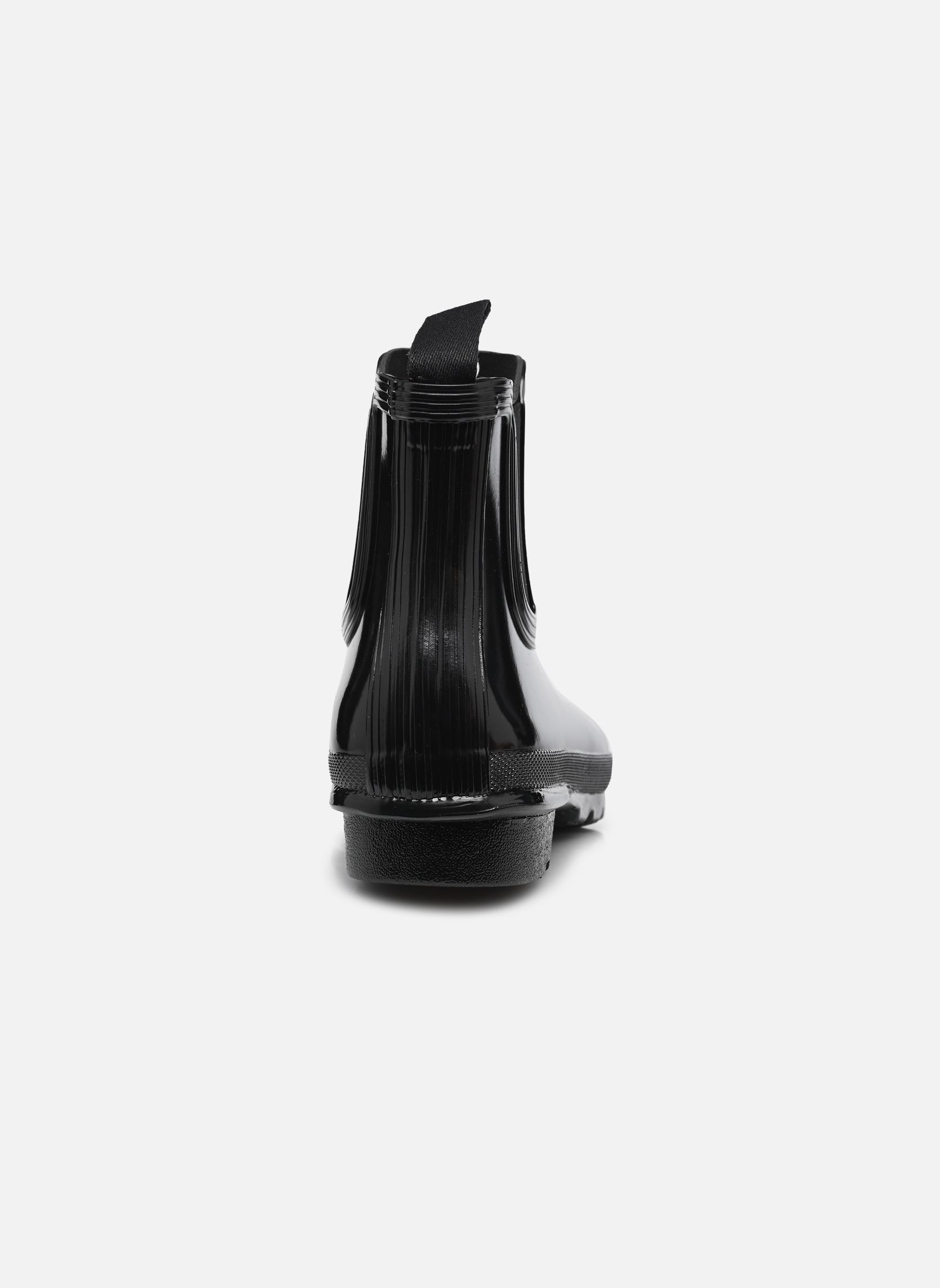 Bottes de pluie Womens Original Gloss Chelsea Boot femme noir Hunter Bottes de pluie Womens Original Gloss Chelsea Boot femme noir BLACK