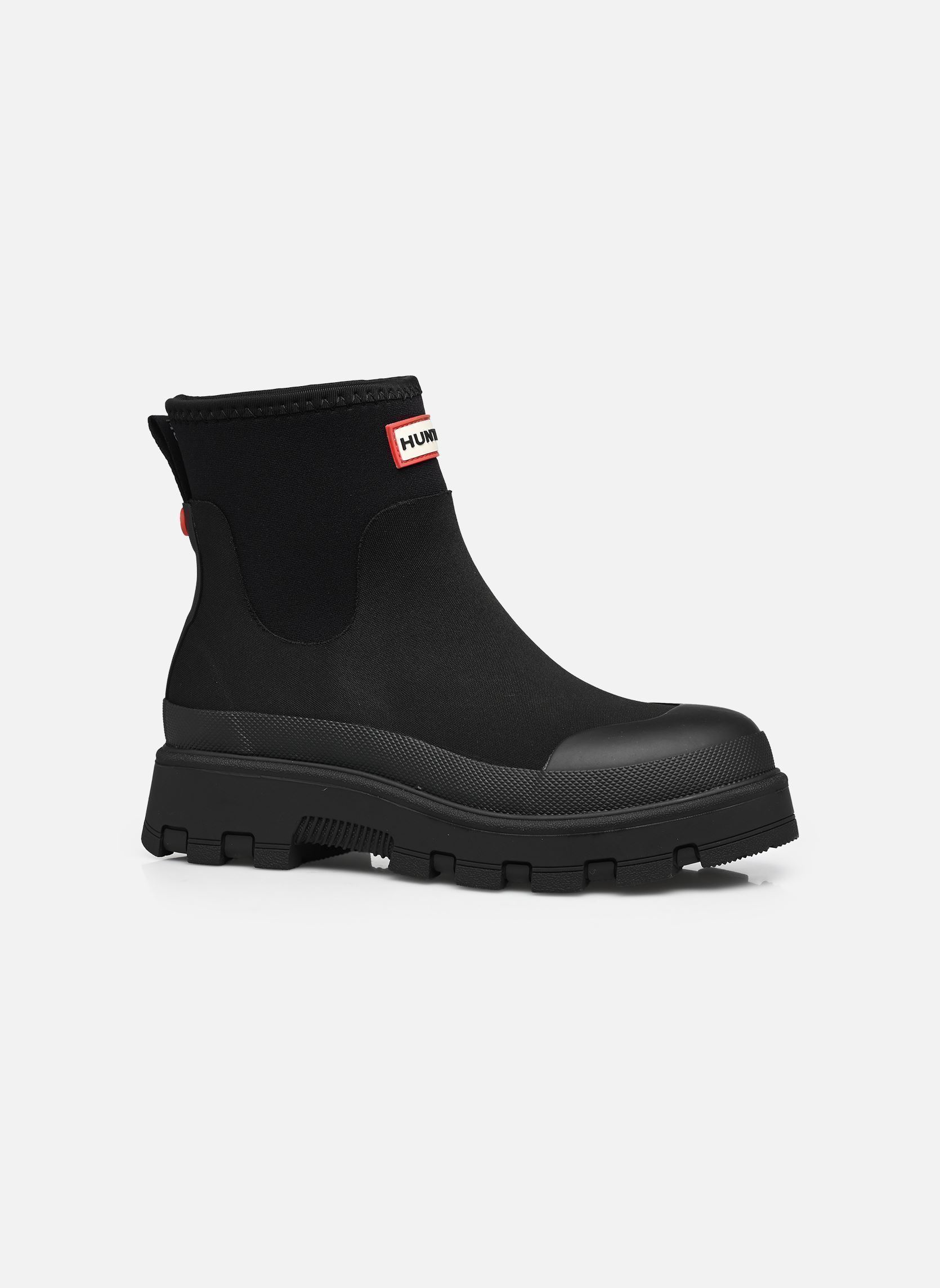 Bottes De Pluie Tidewe Femme - Néoprène, Doublure Polaire, Motif Plaid, Taille US 8, Imperméables, Lacets