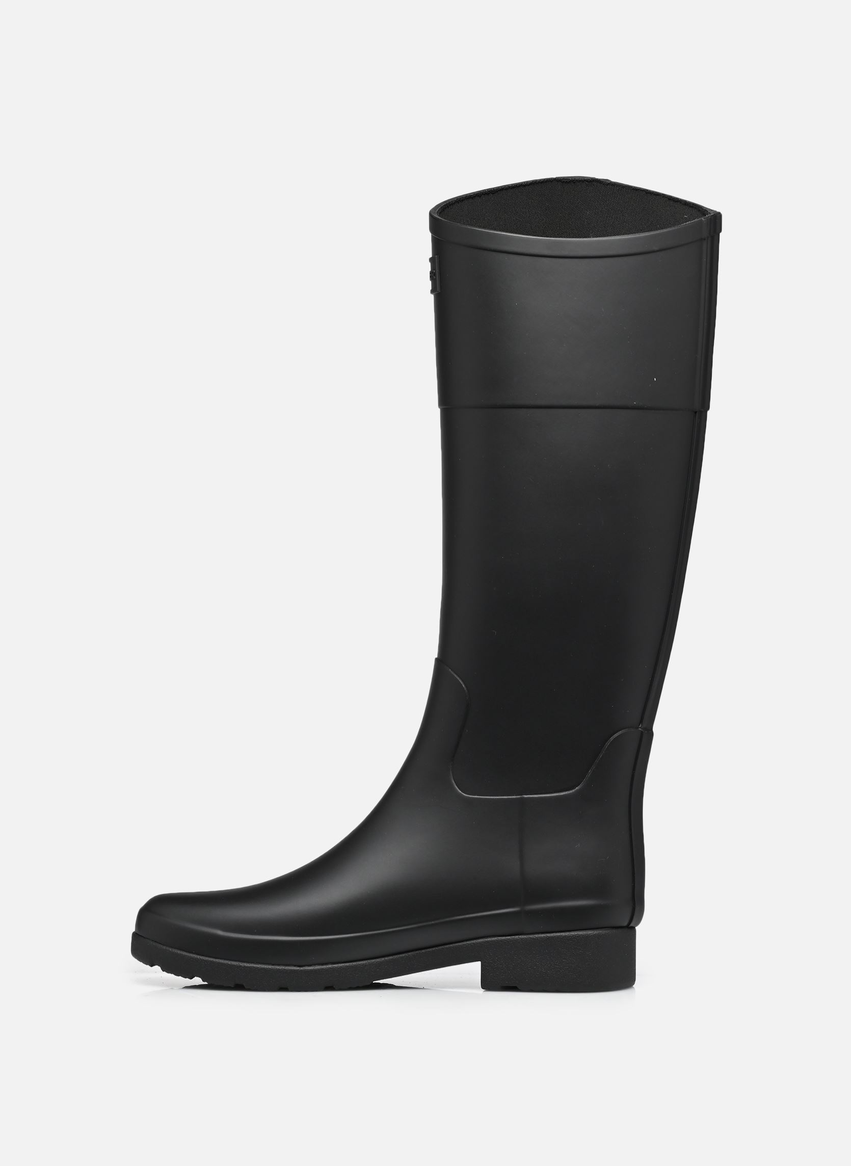 Regenlaarzen Womens Refined Gold Trim Riding Boot dames zwart Hunter Regenlaarzen Womens Refined Gold Trim Riding Boot dames zwart BLACK