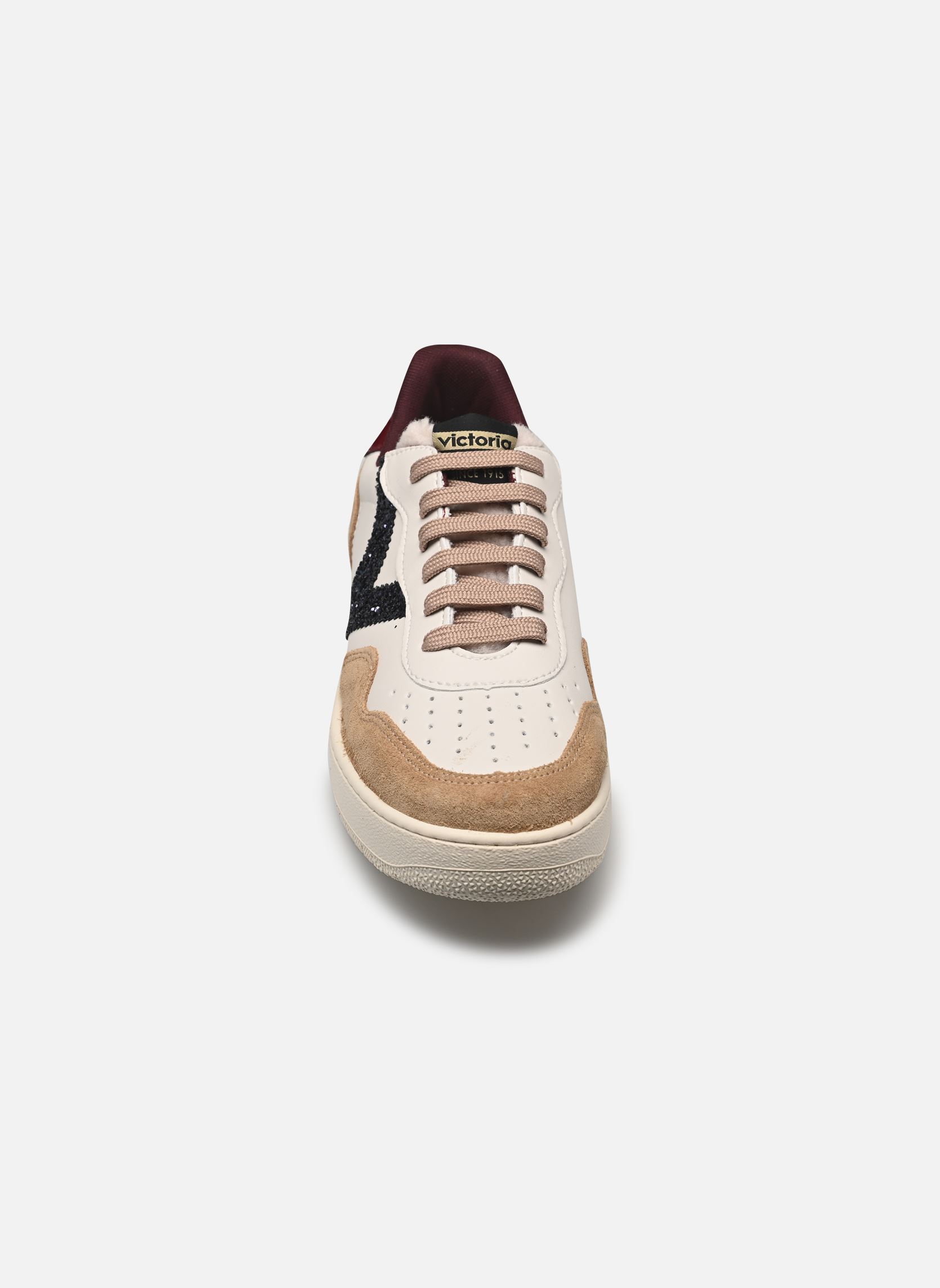 Sneaker Madrid Serraje & Borreguito damen mehrfarbig Victoria Sneaker Madrid Serraje & Borreguito damen mehrfarbig BEIGE