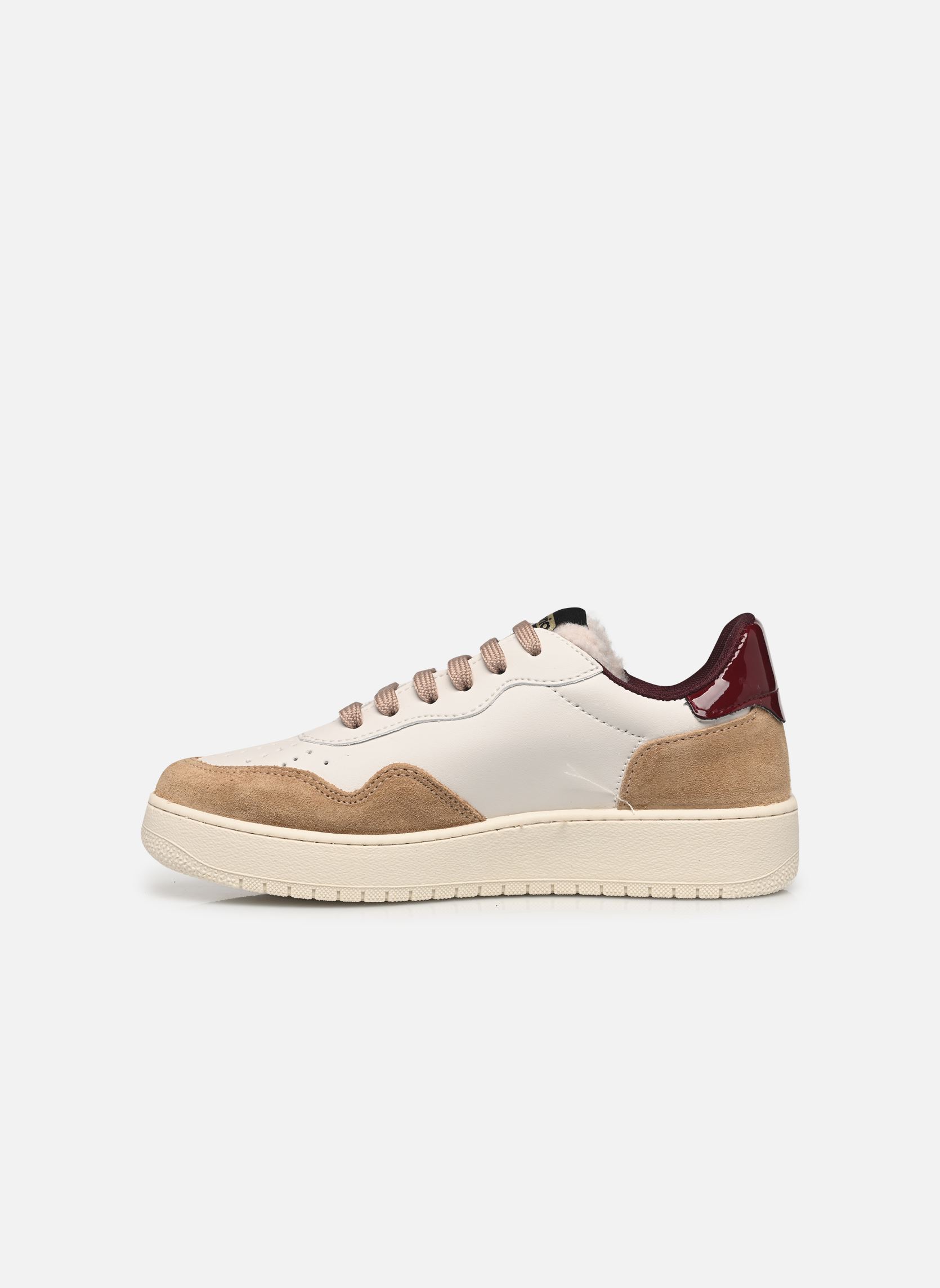 Sneaker Madrid Serraje & Borreguito damen mehrfarbig Victoria Sneaker Madrid Serraje & Borreguito damen mehrfarbig BEIGE