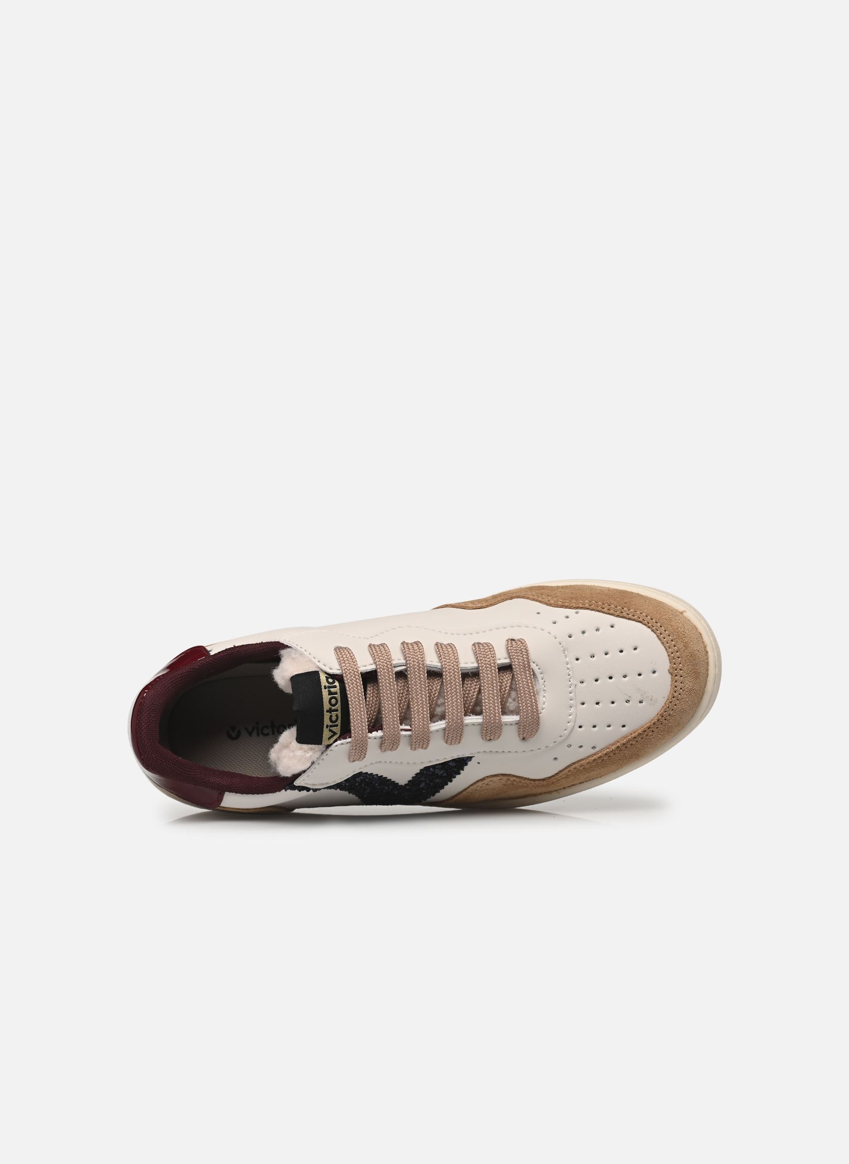 Sneaker Madrid Serraje & Borreguito damen mehrfarbig Victoria Sneaker Madrid Serraje & Borreguito damen mehrfarbig BEIGE