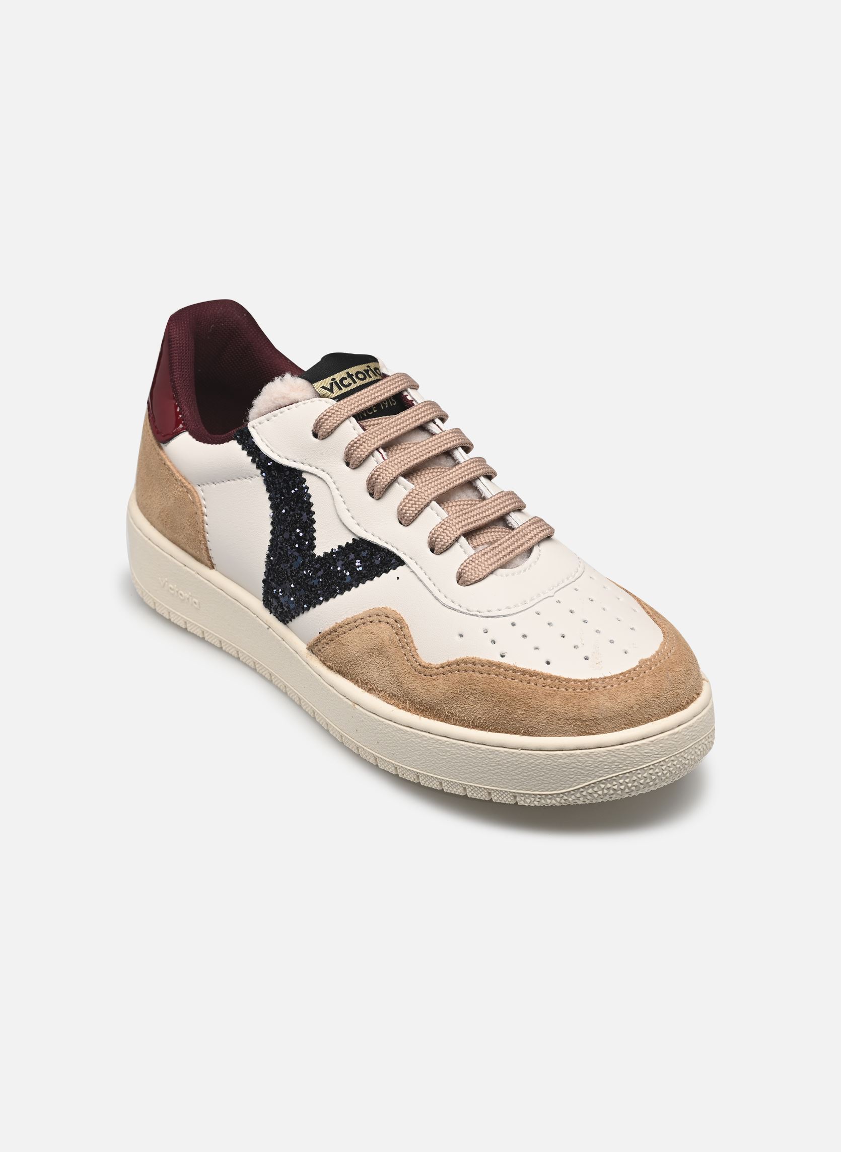 Sneaker Madrid Serraje & Borreguito damen mehrfarbig Victoria Sneaker Madrid Serraje & Borreguito damen mehrfarbig BEIGE