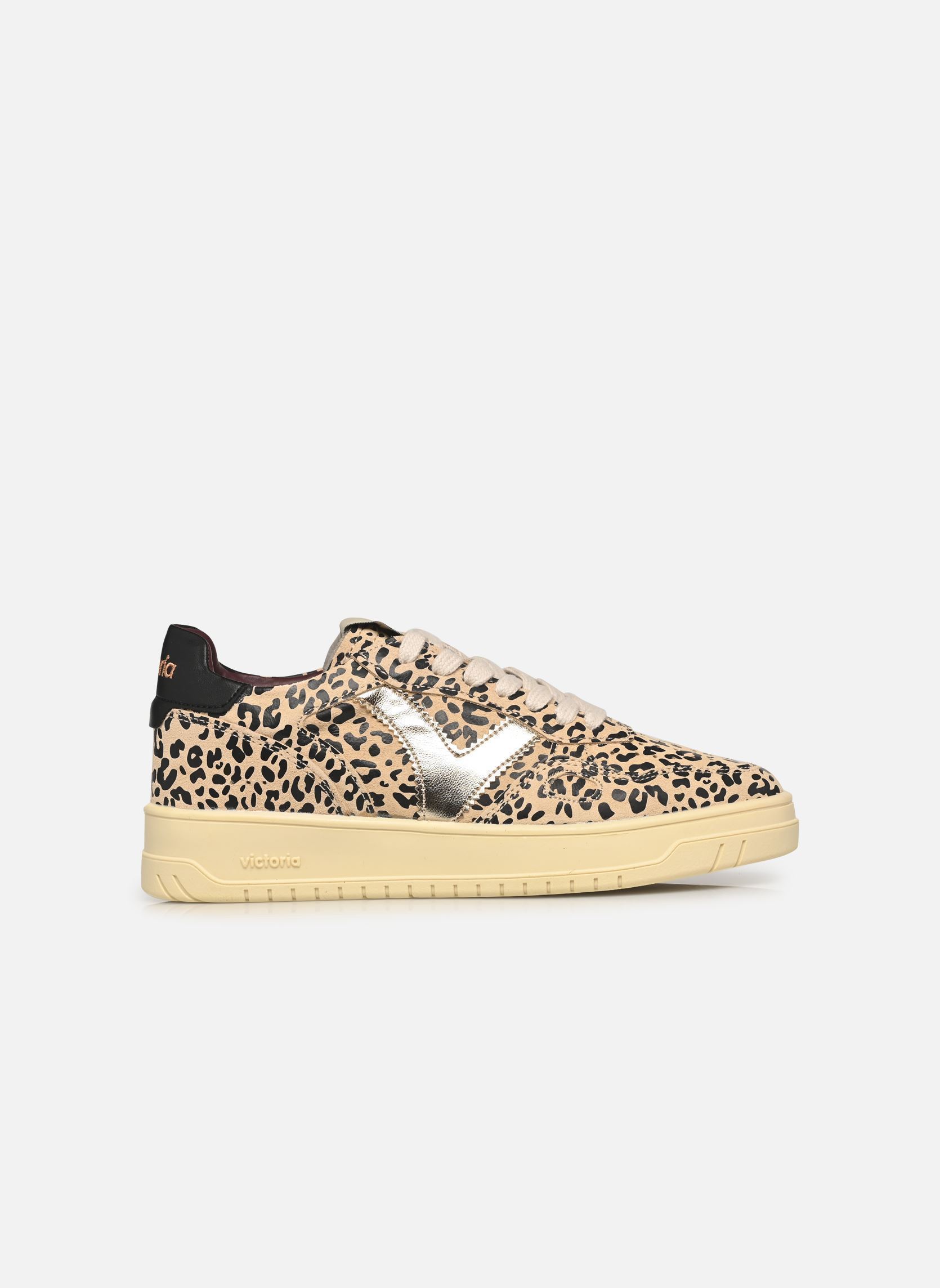 Zapatillas Seul Serraje Animal Print mujer multicolor Victoria Zapatillas Seul Serraje Animal Print mujer multicolor Beige