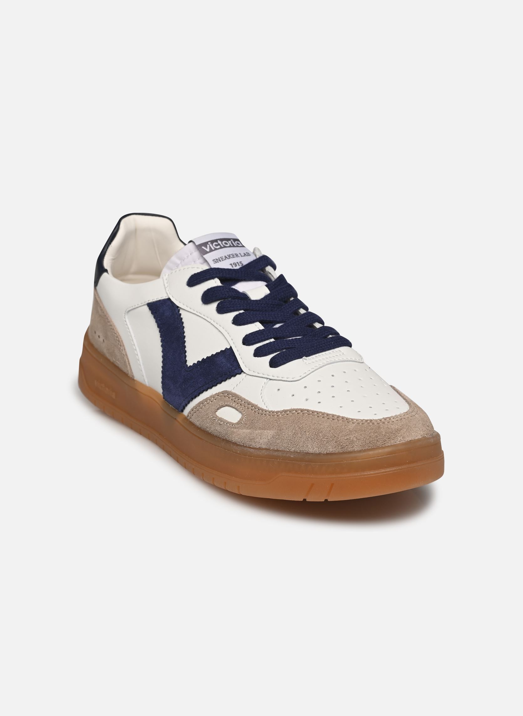 Baskets basses Seul Efecto Piel & Serraje M homme blanc Victoria Baskets basses Seul Efecto Piel & Serraje M homme blanc AZUL