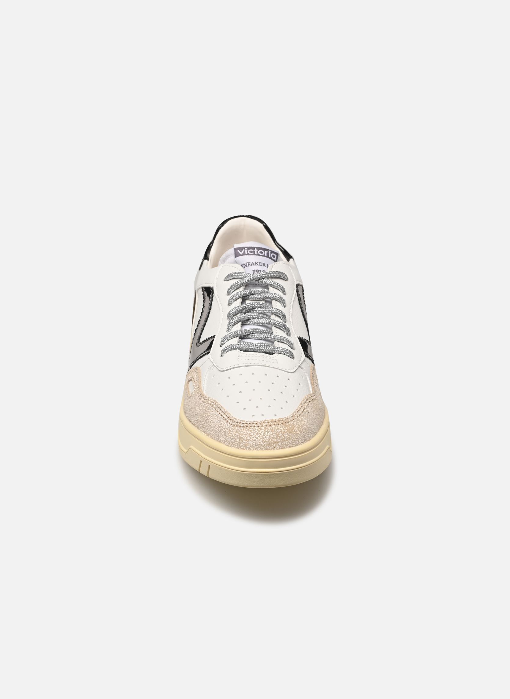 Sneaker Seul Efecto Piel & Metal damen weiß Victoria Sneaker Seul Efecto Piel & Metal damen weiß KAKI
