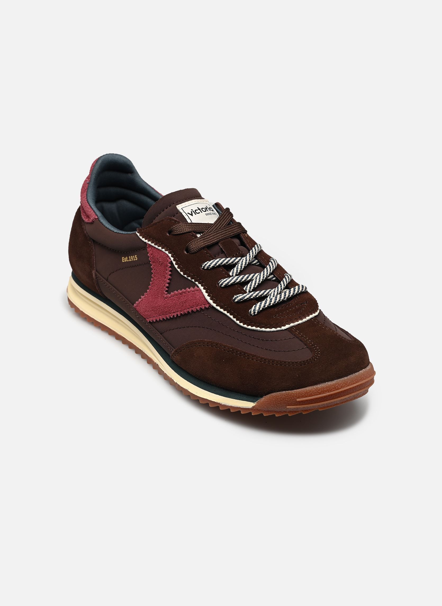 Lage sneakers Saturno dames bruin Victoria Lage sneakers Saturno dames bruin MARRON
