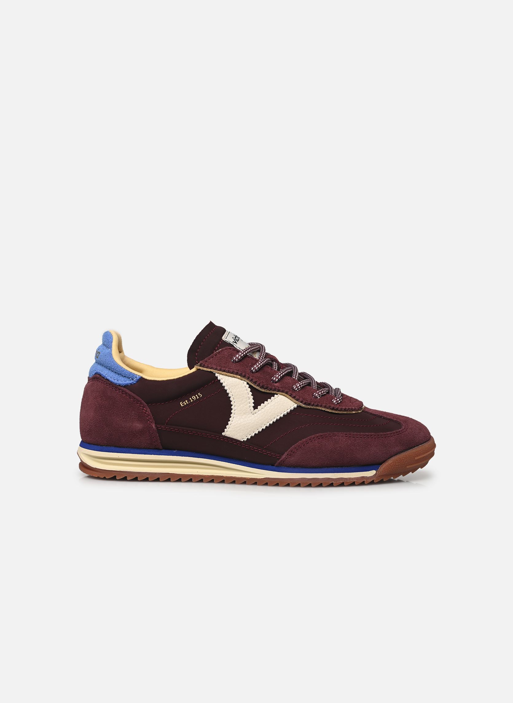 Baskets basses Saturno femme bordeaux Victoria Baskets basses Saturno femme bordeaux BUEDEOS