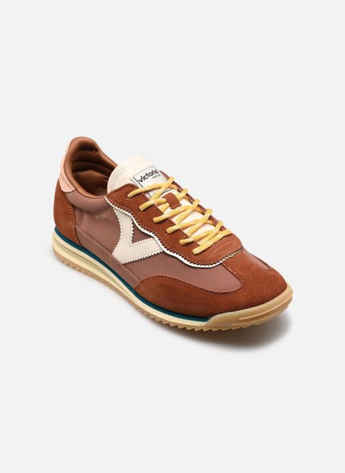 Victoria Lage sneakers Saturno dames bruin