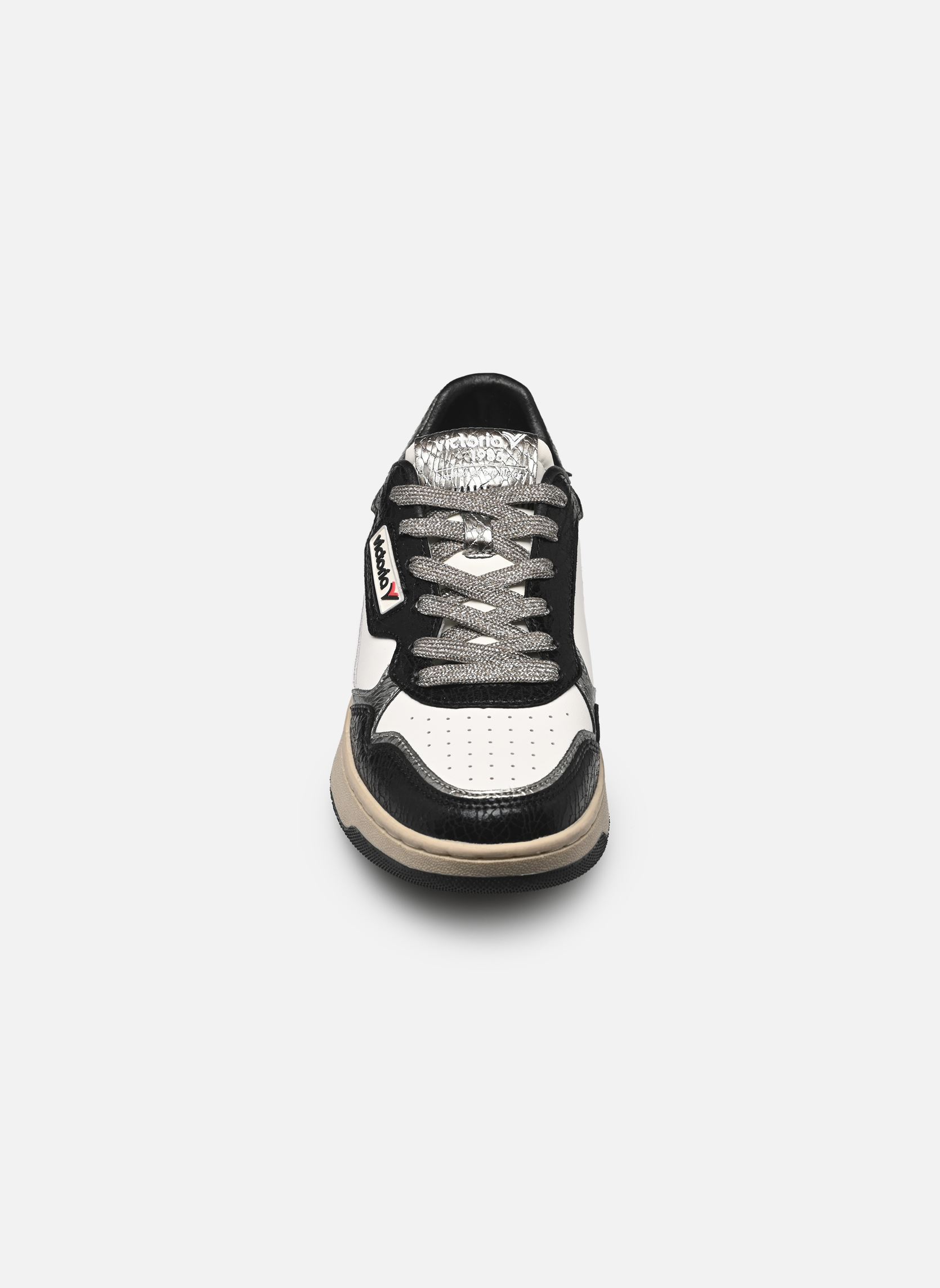 Niedrige Sneaker C80 - Metal W damen weiß Victoria Niedrige Sneaker C80 - Metal W damen weiß Negro