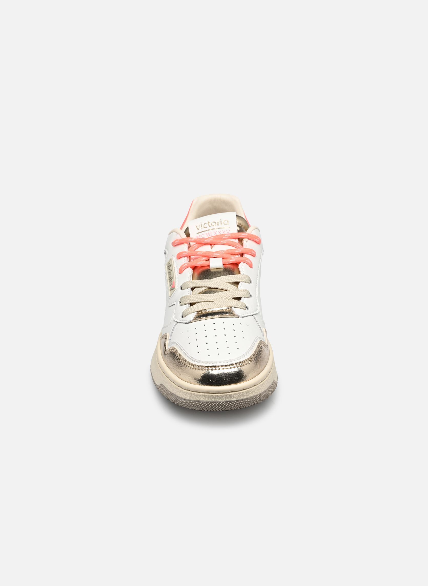 Niedrige Sneaker C80 - Metal W damen weiß Victoria Niedrige Sneaker C80 - Metal W damen weiß Oro 2