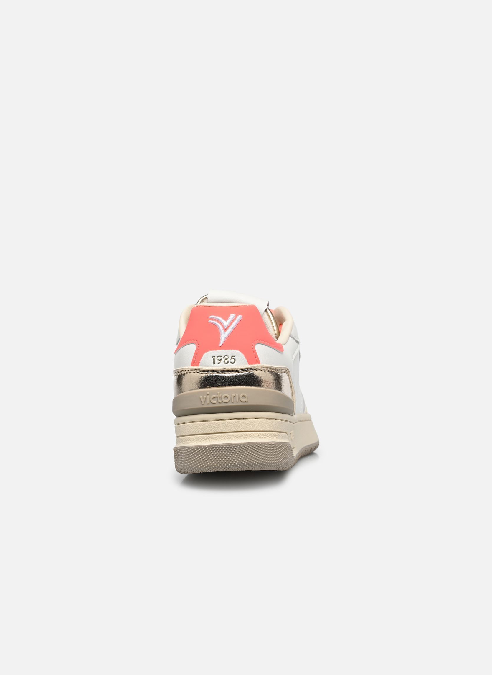 Niedrige Sneaker C80 - Metal W damen weiß Victoria Niedrige Sneaker C80 - Metal W damen weiß Oro 2