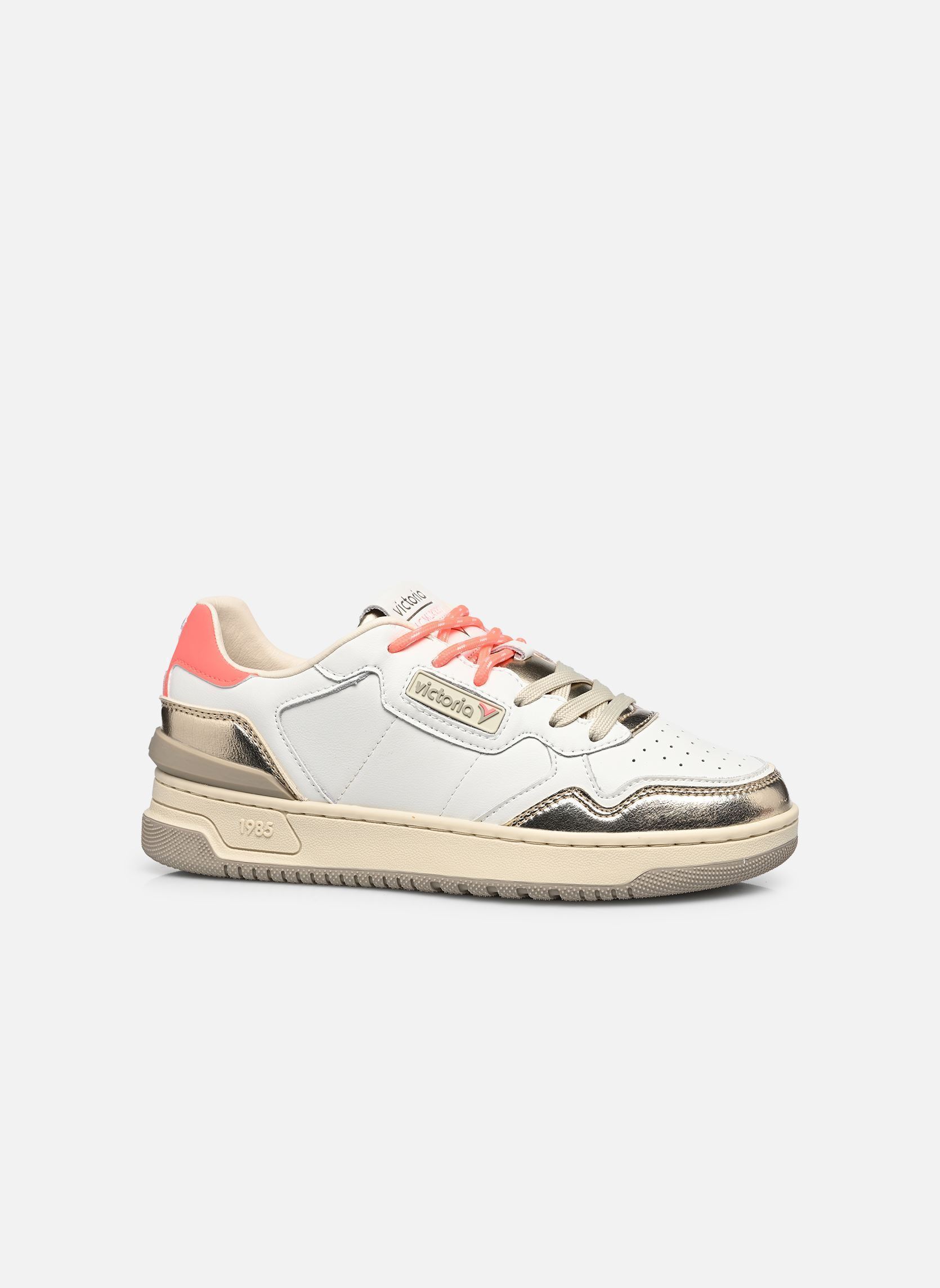 Niedrige Sneaker C80 - Metal W damen weiß Victoria Niedrige Sneaker C80 - Metal W damen weiß Oro 2