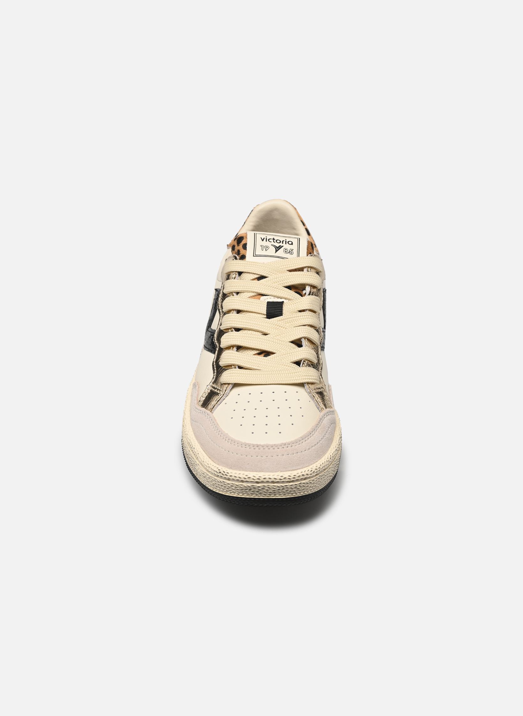 Baskets basses Smash femme blanc Victoria Baskets basses Smash femme blanc Crema Animal