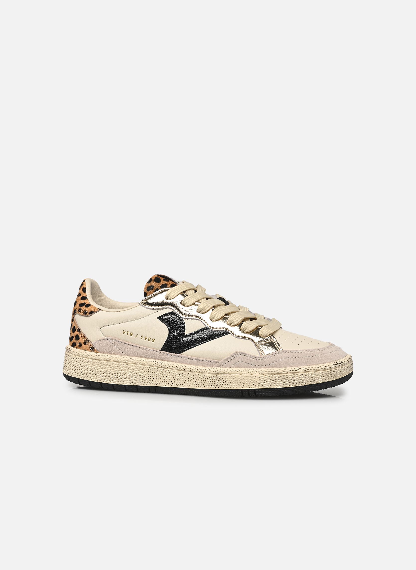 Baskets basses Smash femme blanc Victoria Baskets basses Smash femme blanc Crema Animal