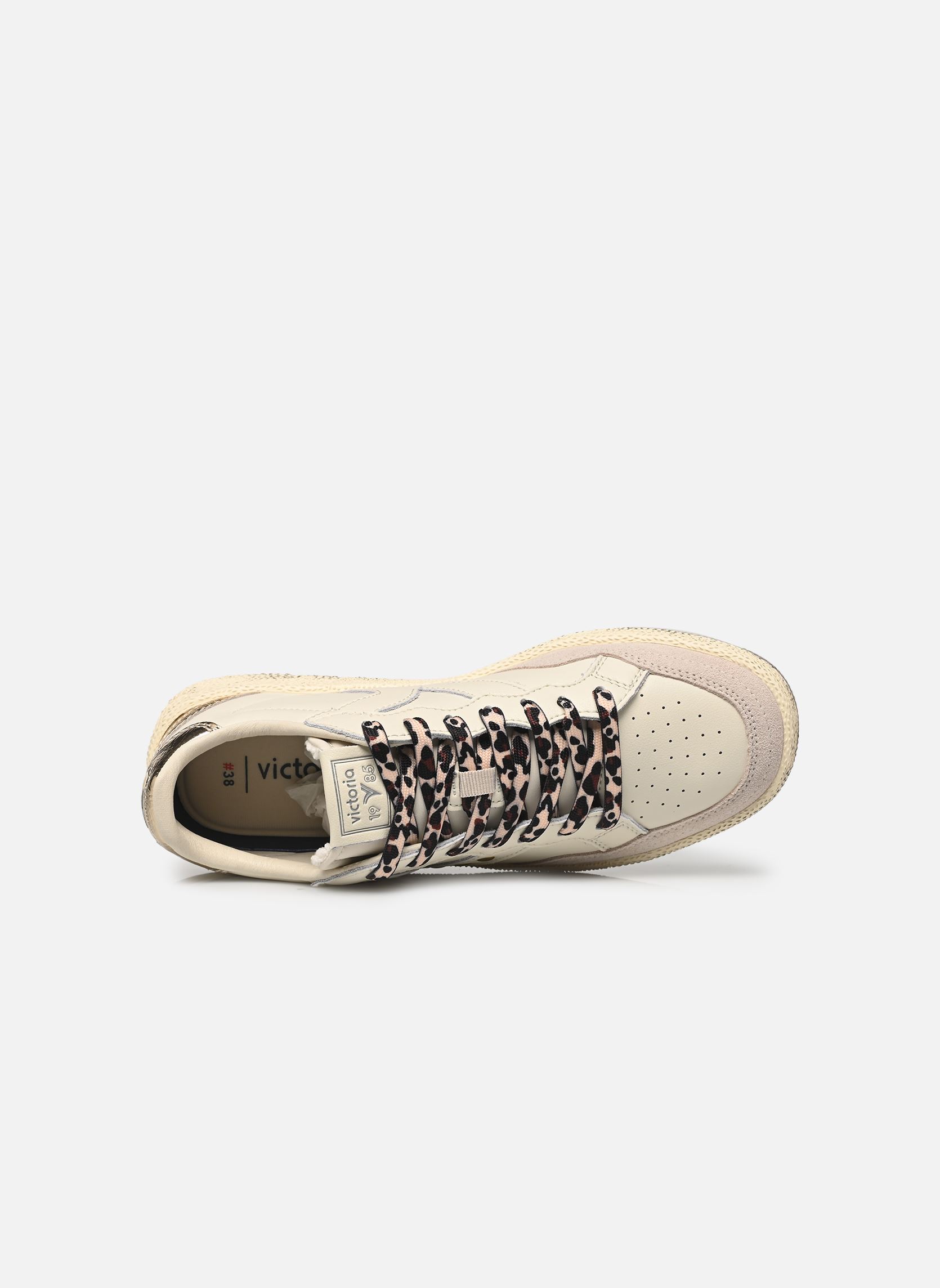 Niedrige Sneaker Smash damen weiß Victoria Niedrige Sneaker Smash damen weiß Crema Stud