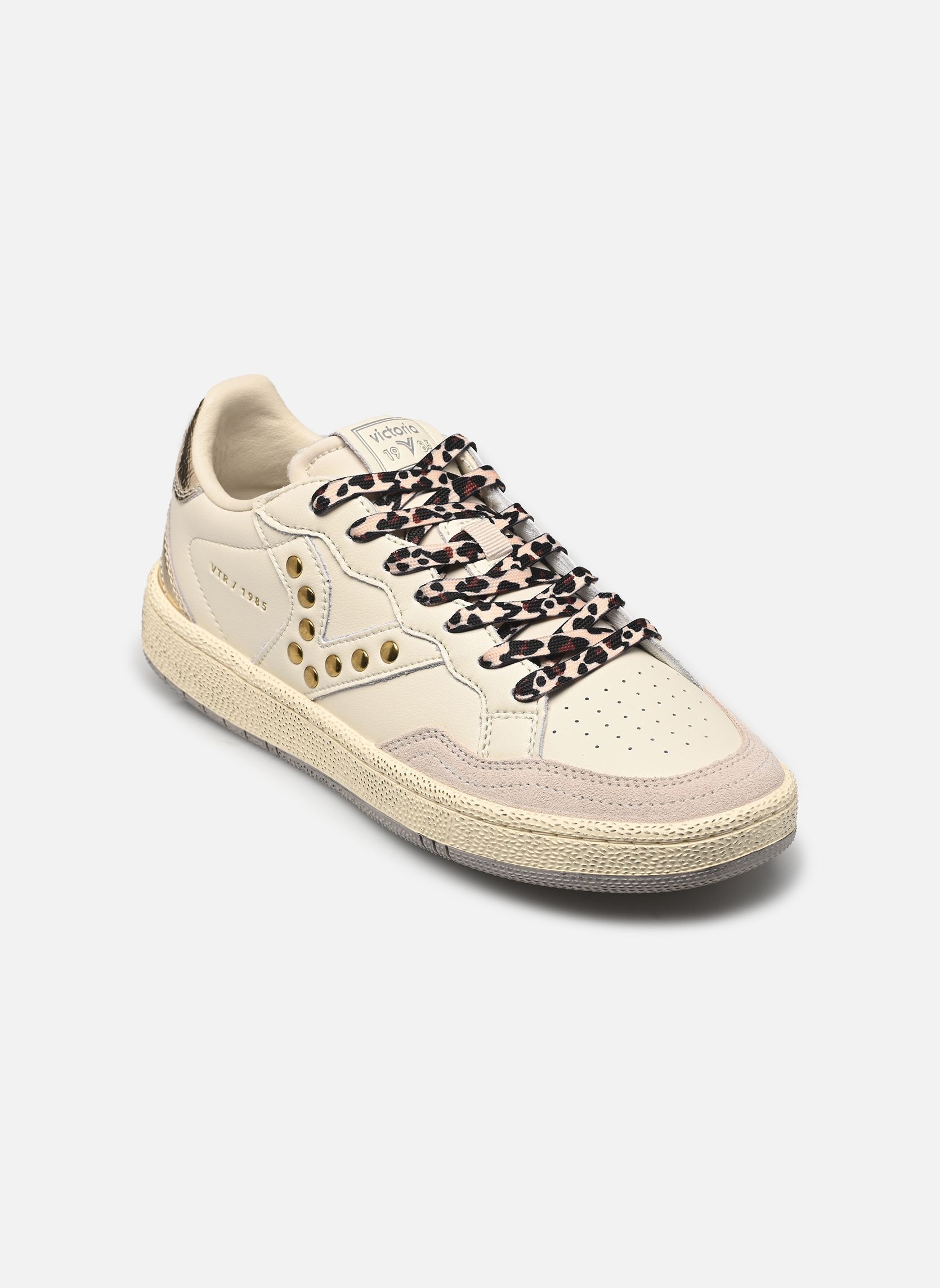 Niedrige Sneaker Smash damen weiß Victoria Niedrige Sneaker Smash damen weiß Crema Stud