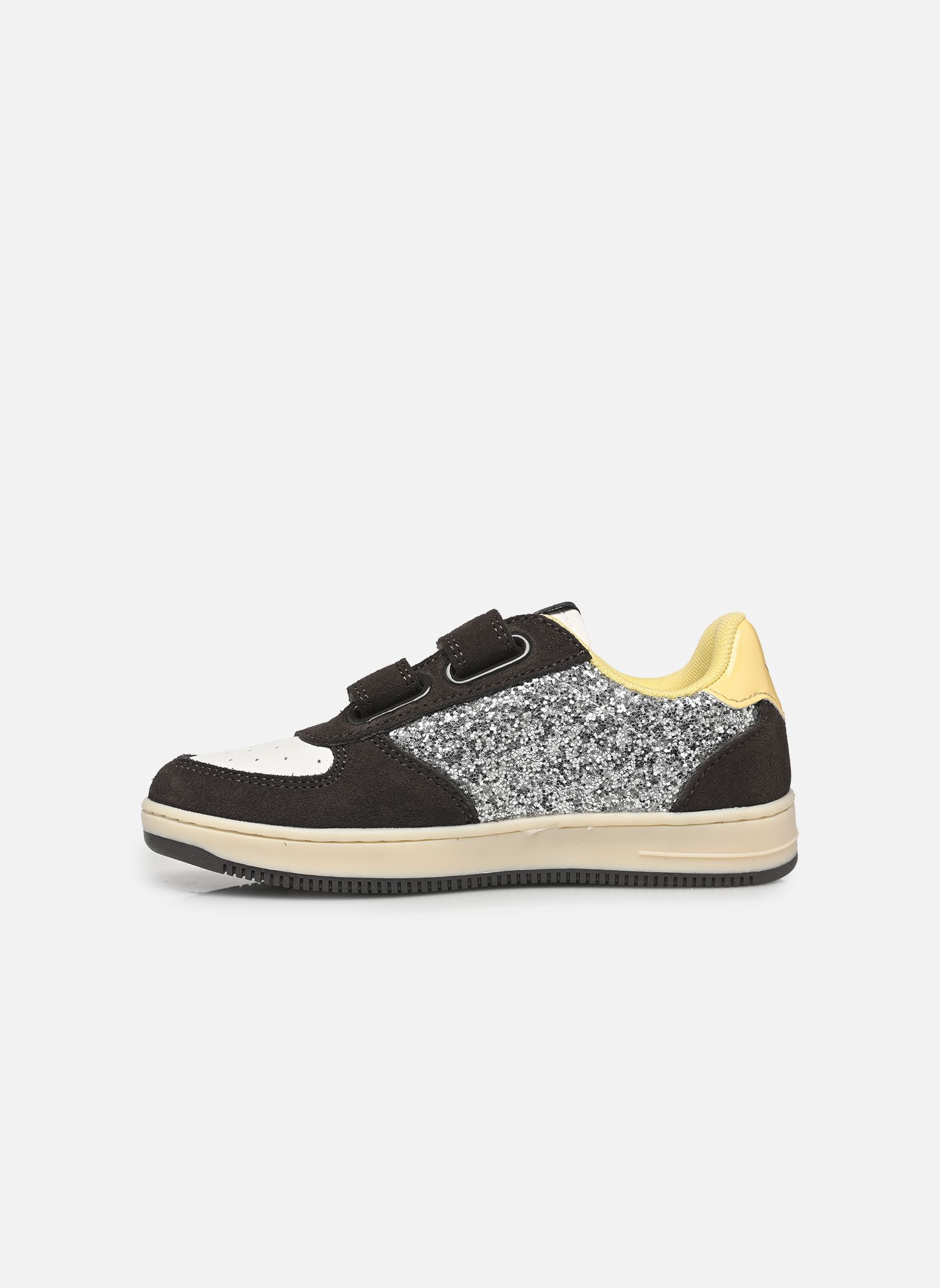 Baskets Tiempo Tiras Glitter & Serraje fille multicolore Victoria Baskets Tiempo Tiras Glitter & Serraje fille multicolore Antracita