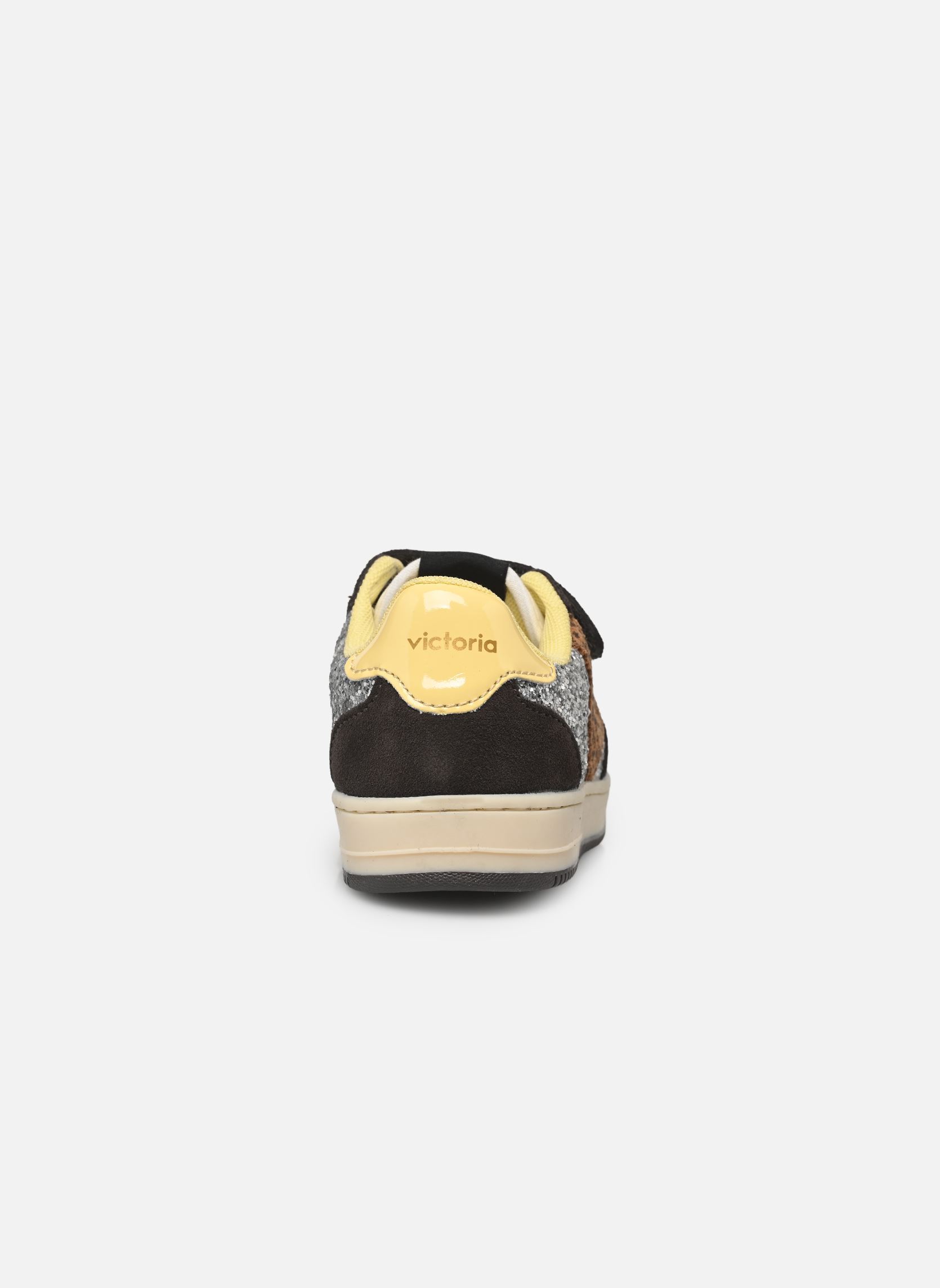 Baskets Tiempo Tiras Glitter & Serraje fille multicolore Victoria Baskets Tiempo Tiras Glitter & Serraje fille multicolore Antracita