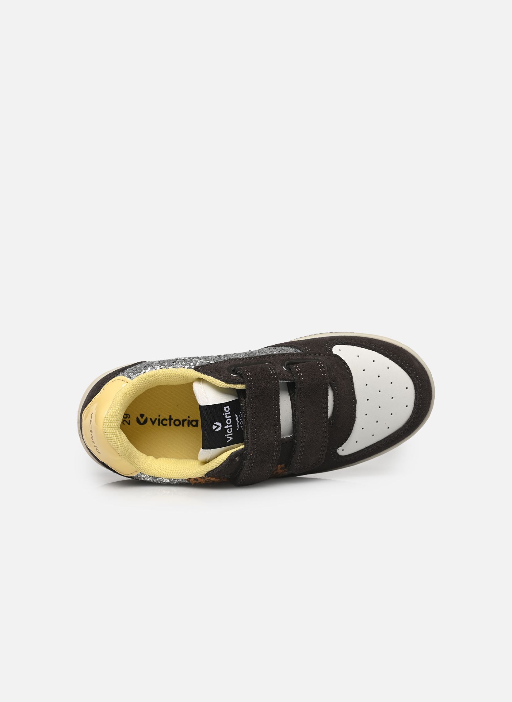 Baskets Tiempo Tiras Glitter & Serraje fille multicolore Victoria Baskets Tiempo Tiras Glitter & Serraje fille multicolore Antracita