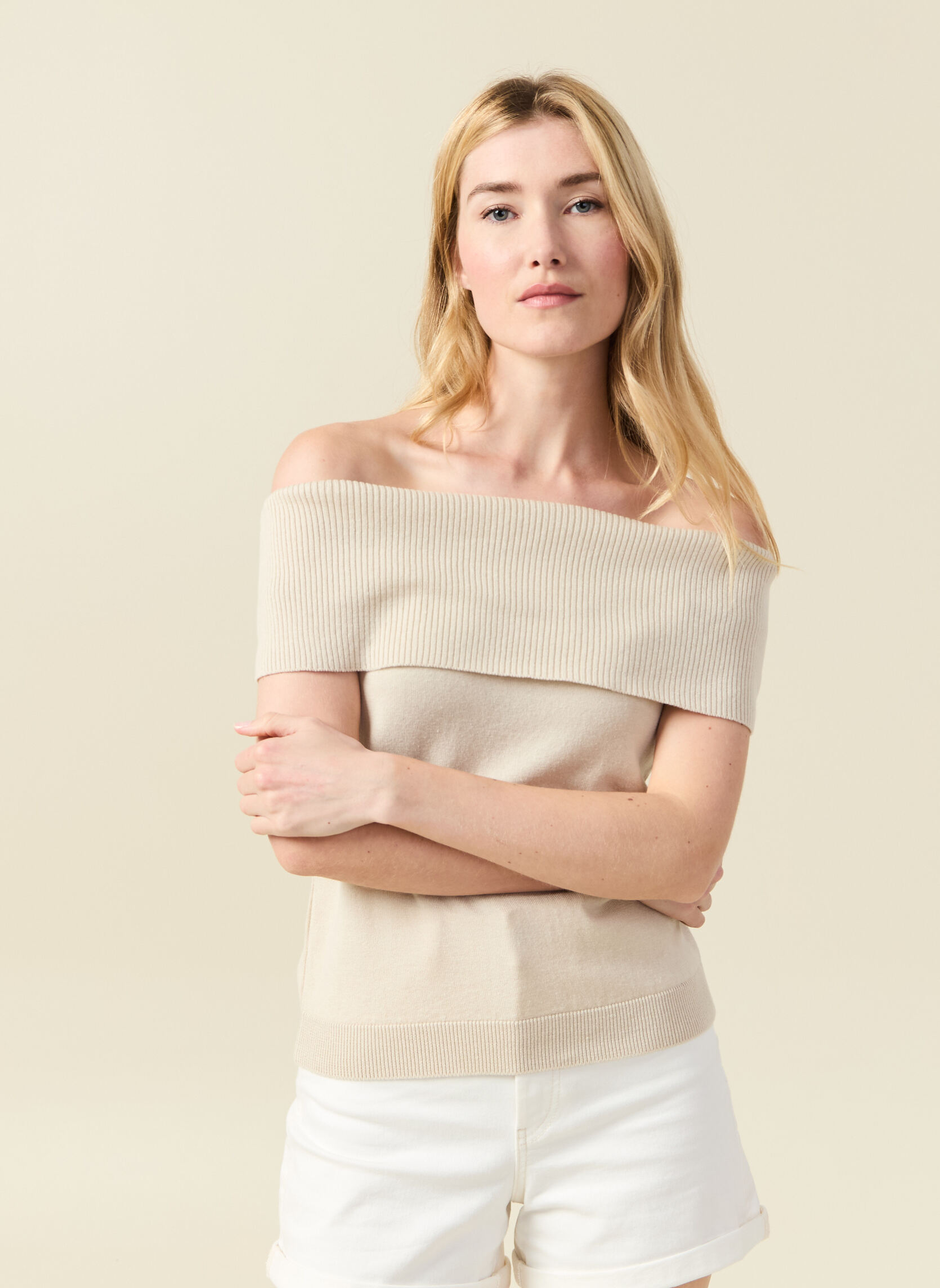 Pulls MARILYNETOF femme beige Bonobo Pulls MARILYNETOF femme beige Beige