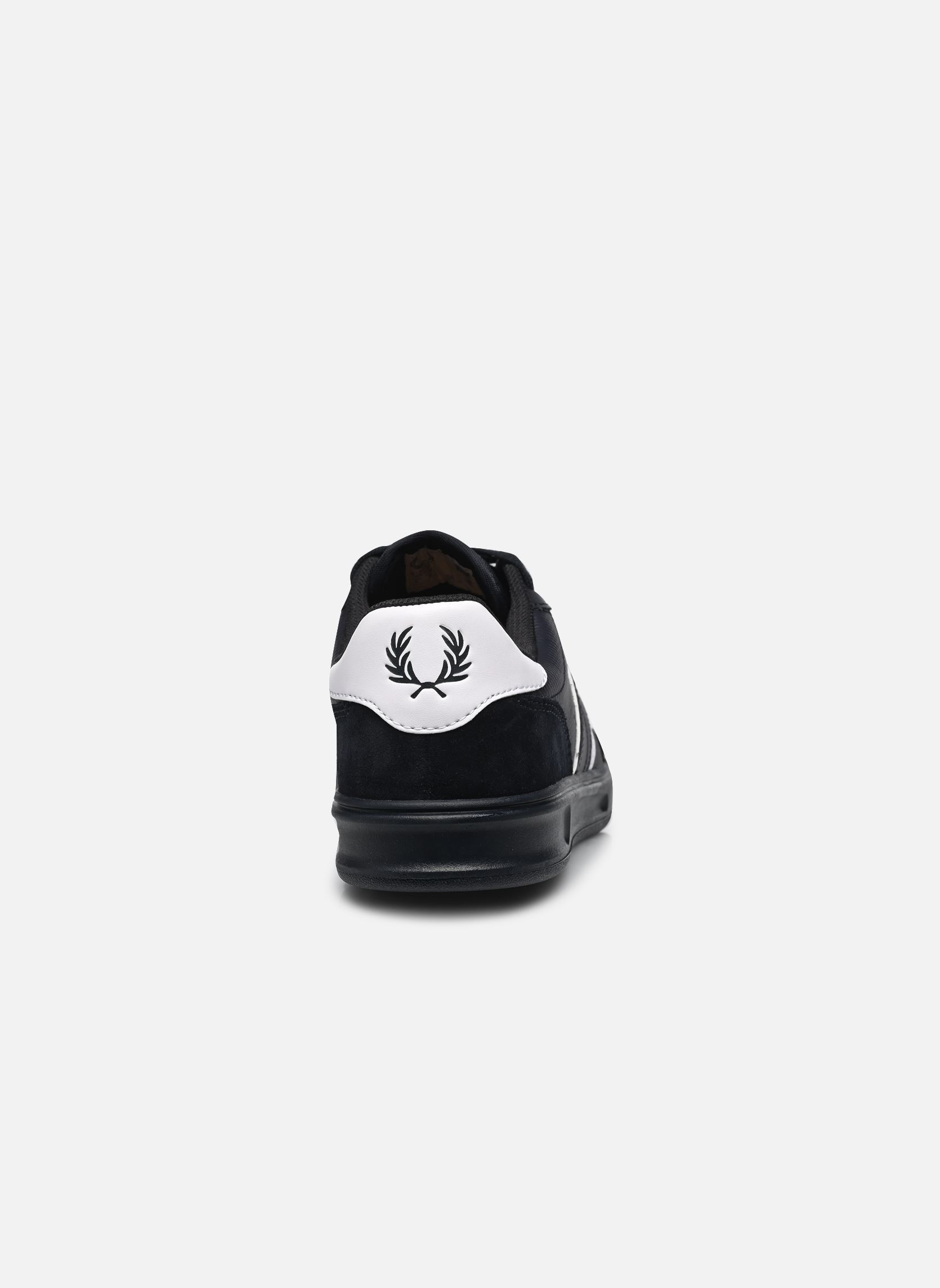 Baskets B4 Embossed Leather / Suede homme bleu Fred Perry Baskets B4 Embossed Leather / Suede homme bleu Navy