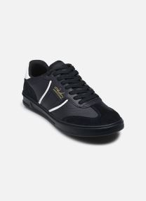 Baskets B4 Embossed Leather / Suede homme bleu
