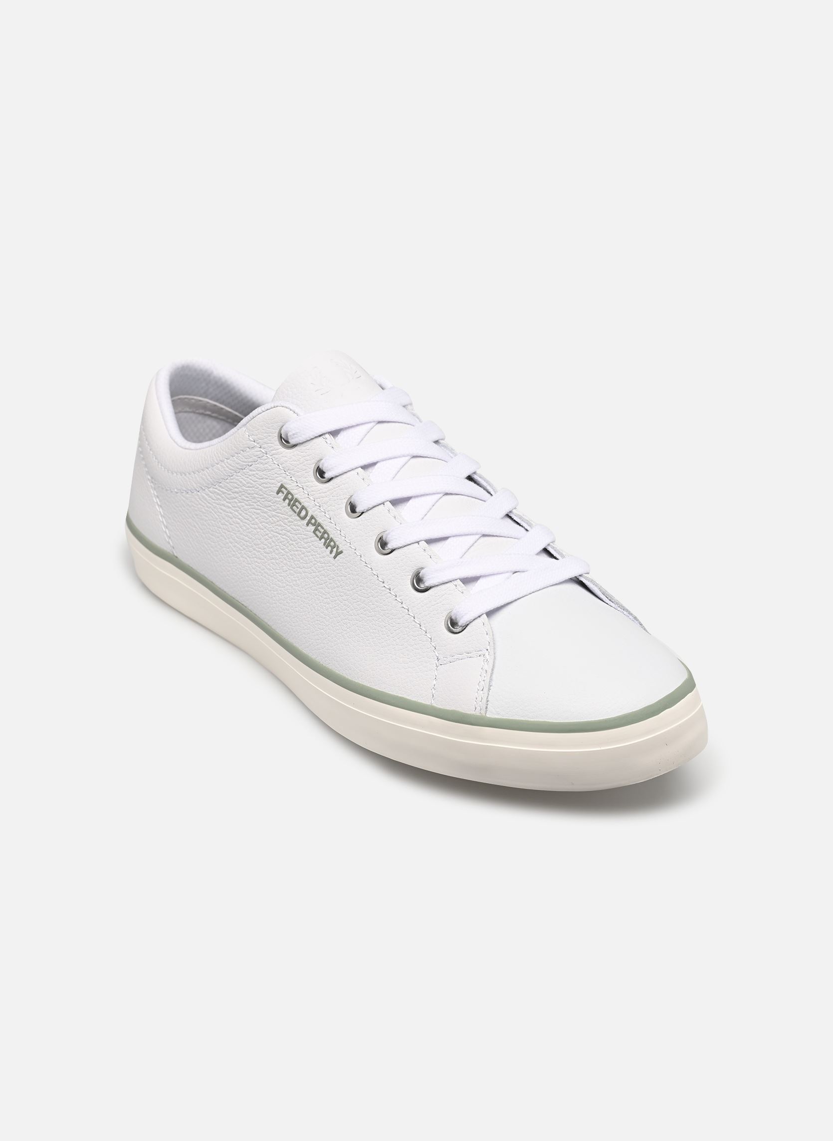 Sneakers Baseline Textured Leather uomo bianco Fred Perry Sneakers Baseline Textured Leather uomo bianco White