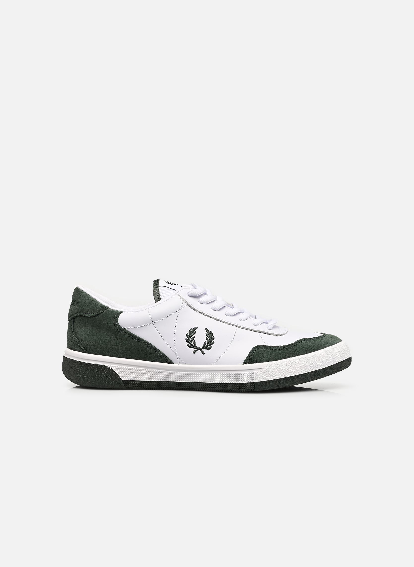 Sneaker B11 LEATHER / SUEDE herren weiß Fred Perry Sneaker B11 LEATHER / SUEDE herren weiß White