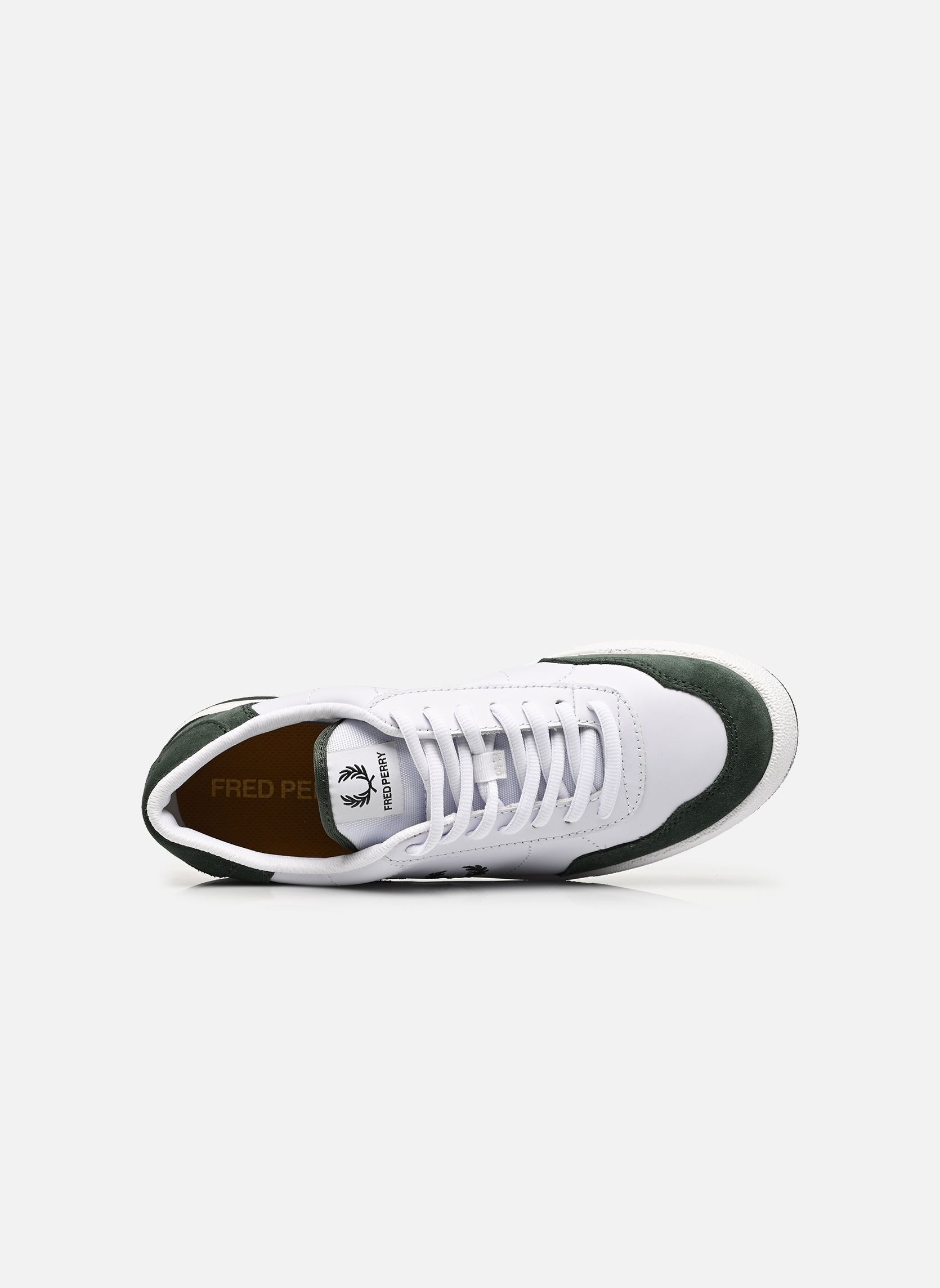 Sneaker B11 LEATHER / SUEDE herren weiß Fred Perry Sneaker B11 LEATHER / SUEDE herren weiß White