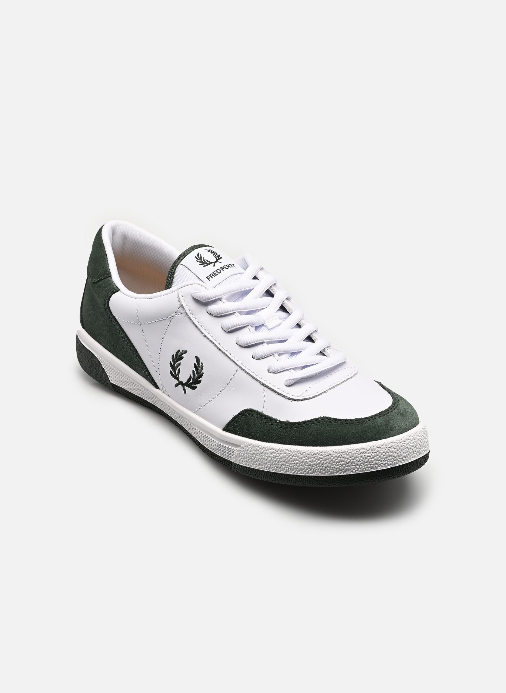Sneaker B11 LEATHER / SUEDE herren weiß Fred Perry Sneaker B11 LEATHER / SUEDE herren weiß White