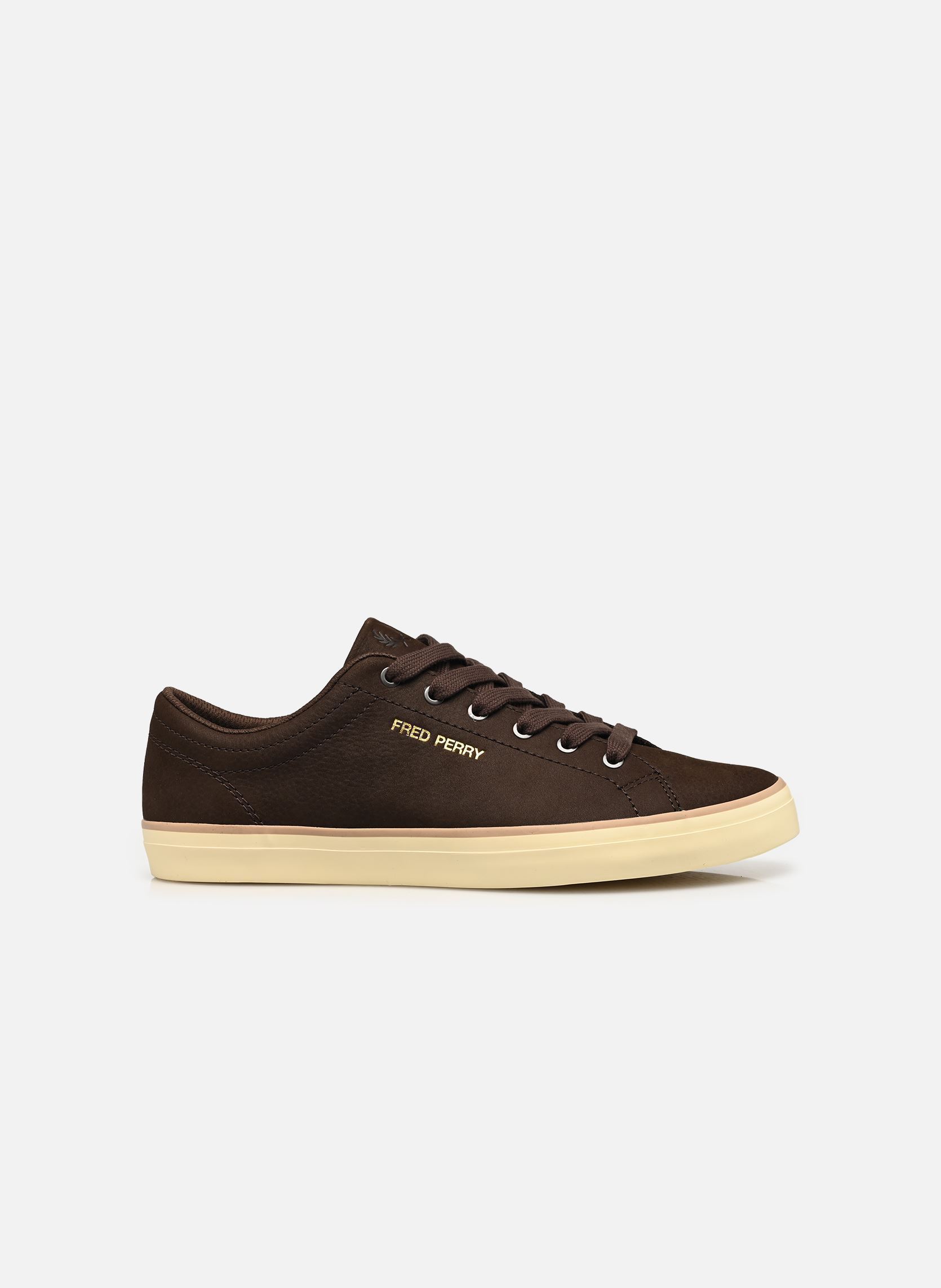 Baskets BASELINE TUMBLED NUBUCK homme marron Fred Perry Baskets BASELINE TUMBLED NUBUCK homme marron Burnt Tobacco