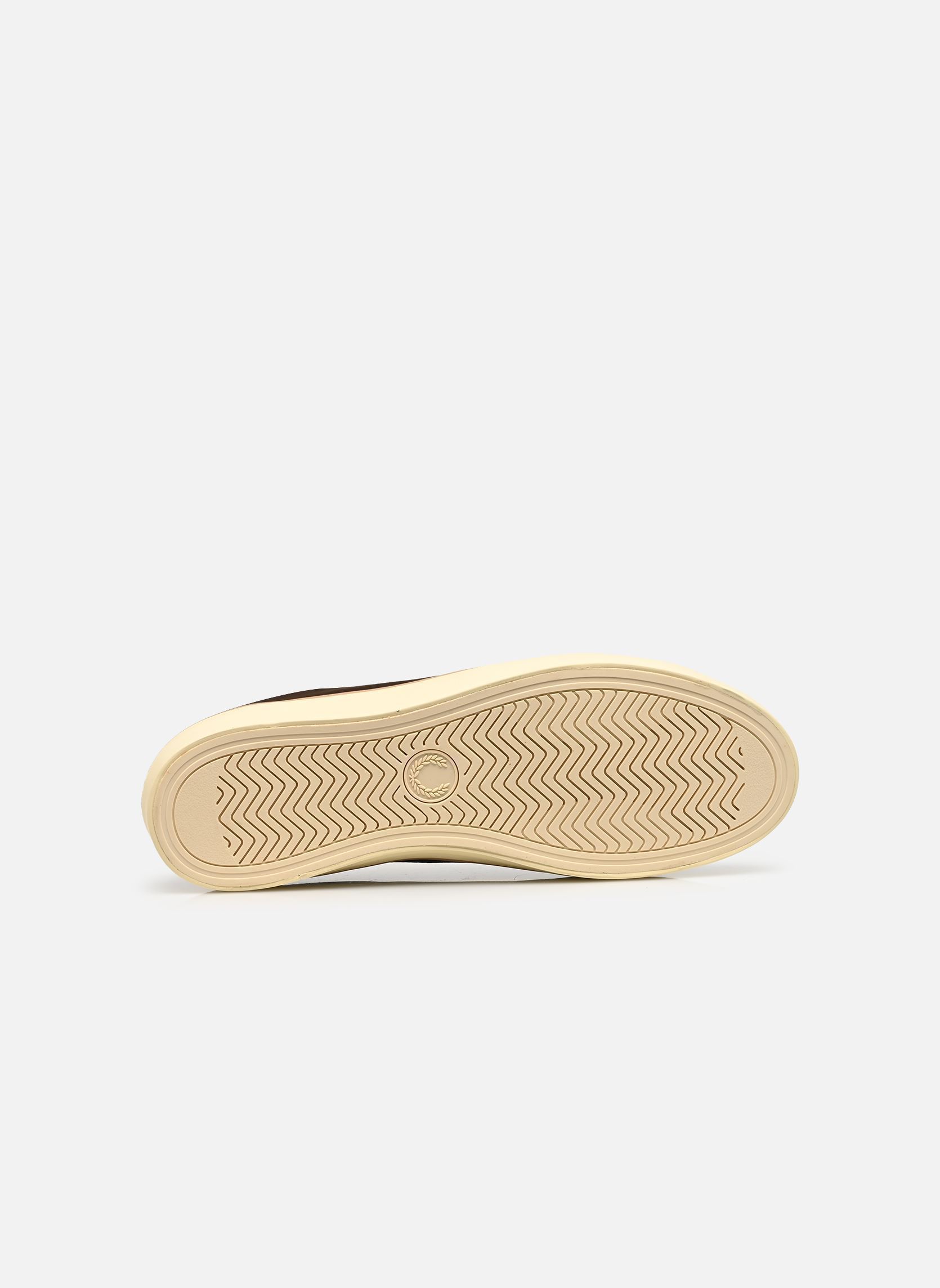 Baskets BASELINE TUMBLED NUBUCK homme marron Fred Perry Baskets BASELINE TUMBLED NUBUCK homme marron Burnt Tobacco