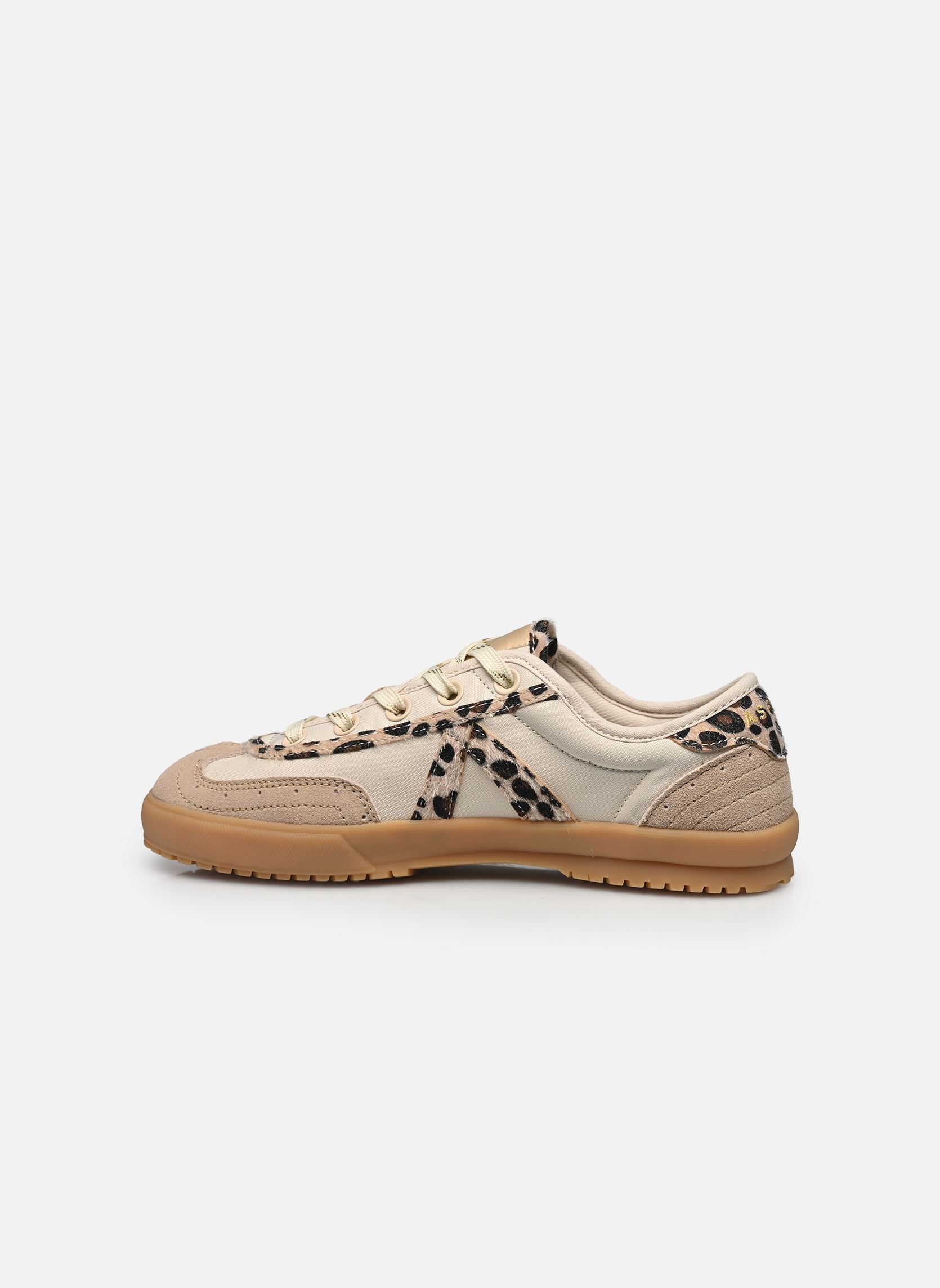 Baskets basses Swing 74 femme beige ASFVLT Baskets basses Swing 74 femme beige TAN/ LEOPARD