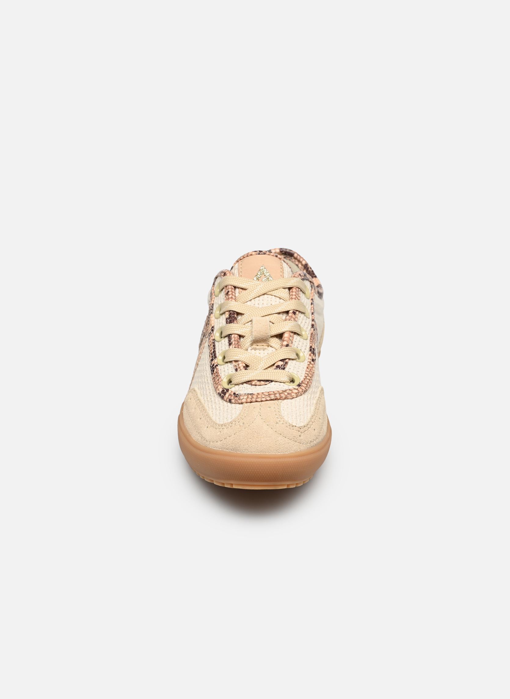 Niedrige Sneaker Swing 74 damen beige ASFVLT Niedrige Sneaker Swing 74 damen beige TAN SNAKE
