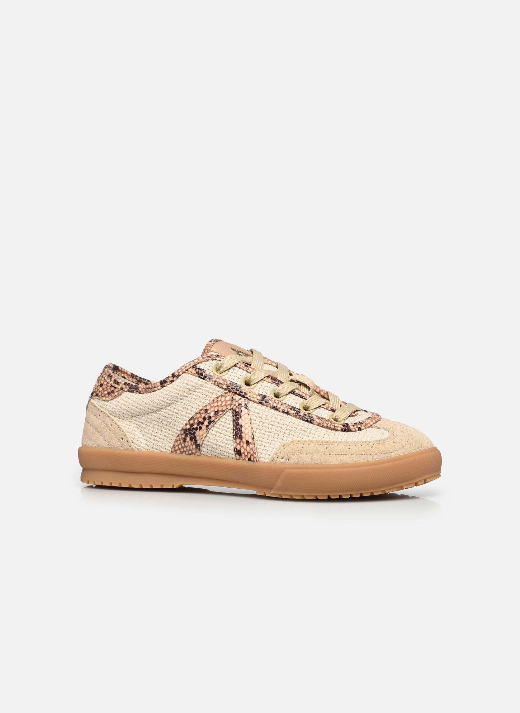 Niedrige Sneaker Swing 74 damen beige ASFVLT Niedrige Sneaker Swing 74 damen beige TAN SNAKE