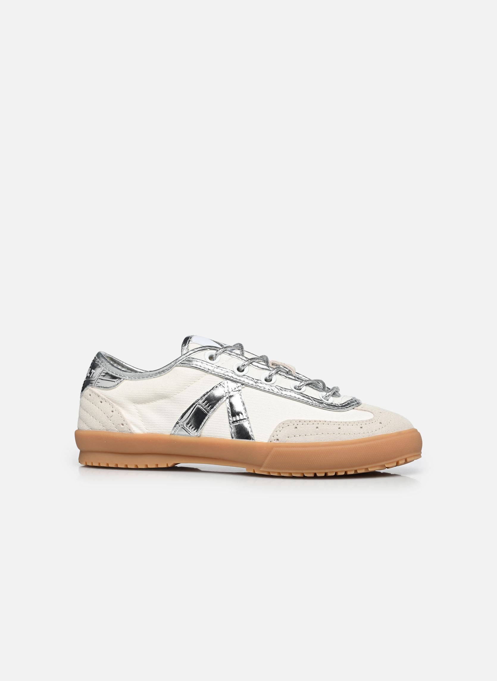 Niedrige Sneaker Swing 74 damen weiß ASFVLT Niedrige Sneaker Swing 74 damen weiß WHITE SILVER CROCO
