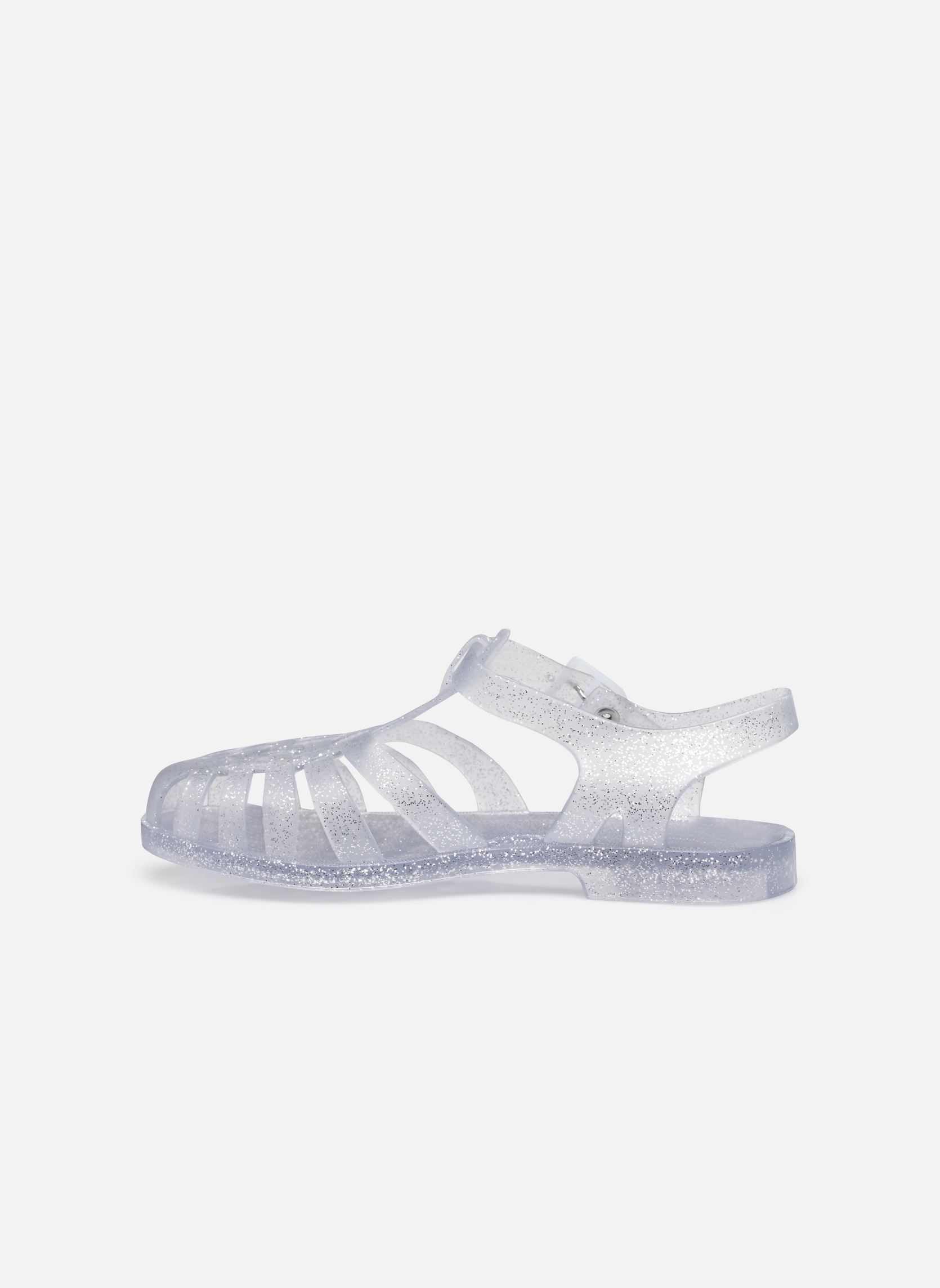 Flache Sandalen Sunmif new damen silber Méduse Flache Sandalen Sunmif new damen silber Argent pailleté new