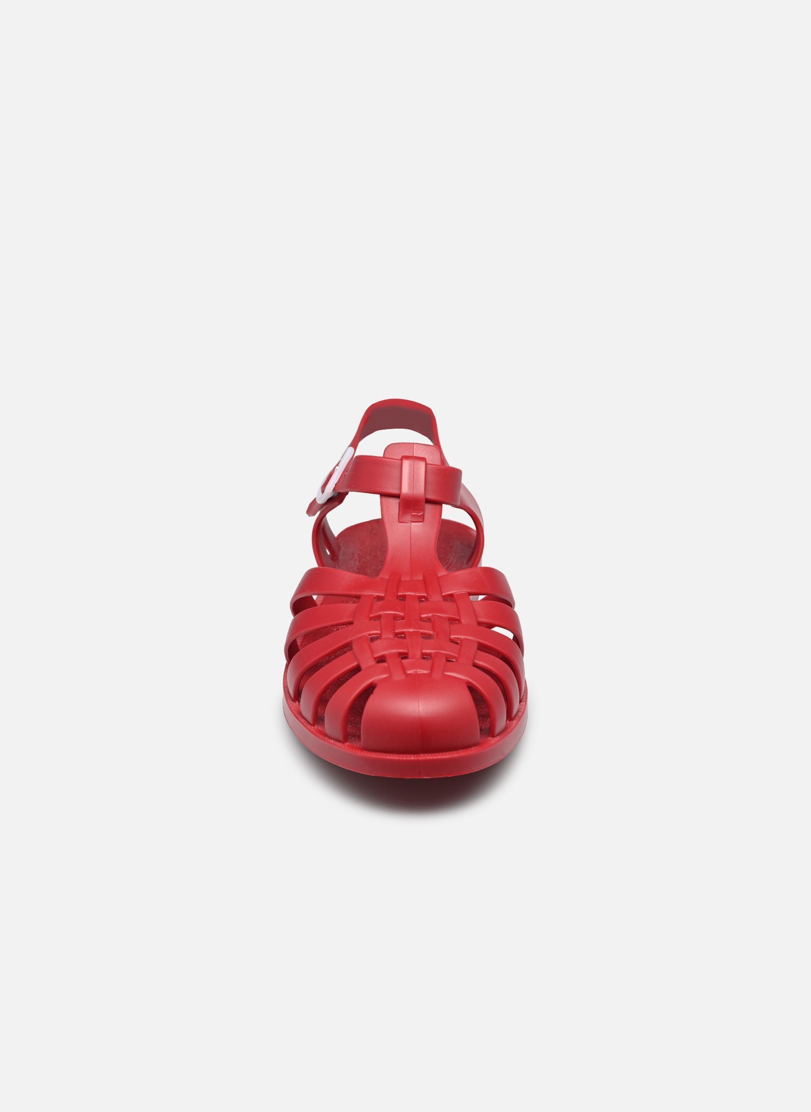 Sandalias planas Sunmif new mujer rojo Méduse Sandalias planas Sunmif new mujer rojo Rouge foncé new