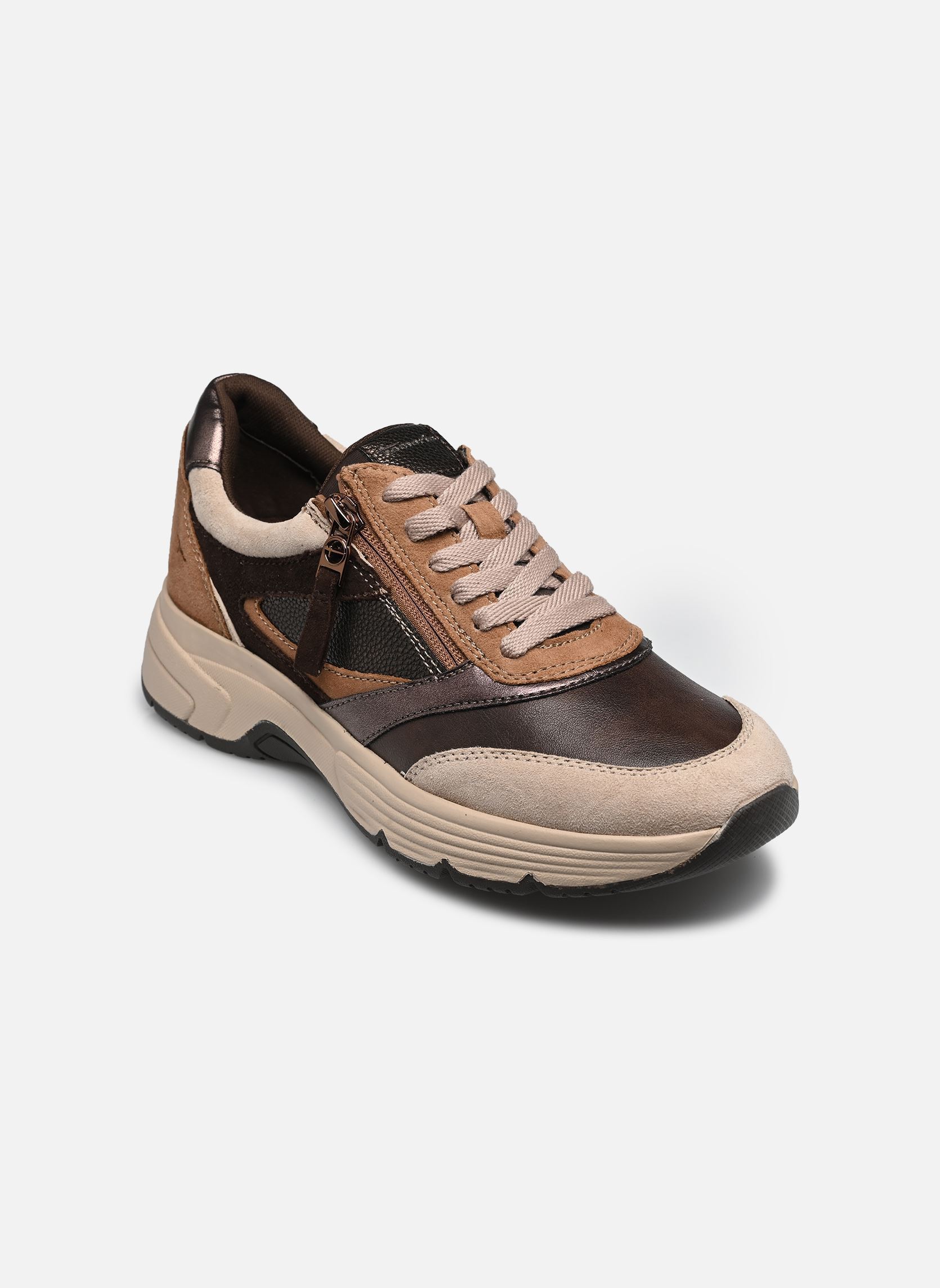 Lage sneakers 83705-45 dames bruin Tamaris Comfort Lage sneakers 83705-45 dames bruin CAMEL COMB