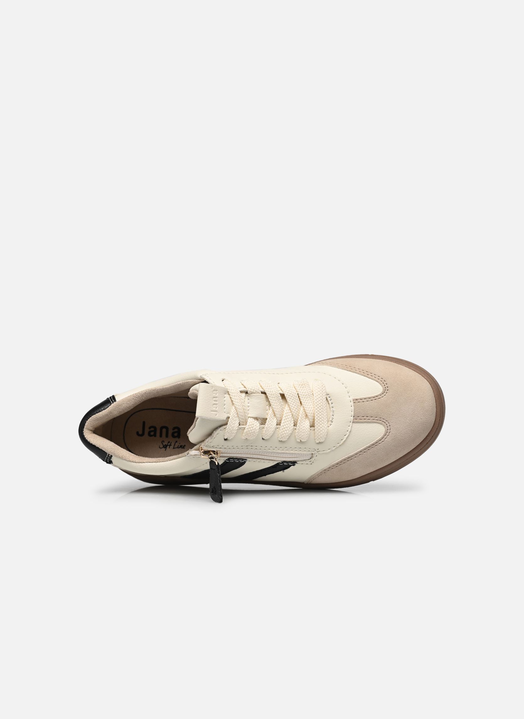 Baskets basses 23784-44 femme beige Jana shoes Baskets basses 23784-44 femme beige BEIGE COMB