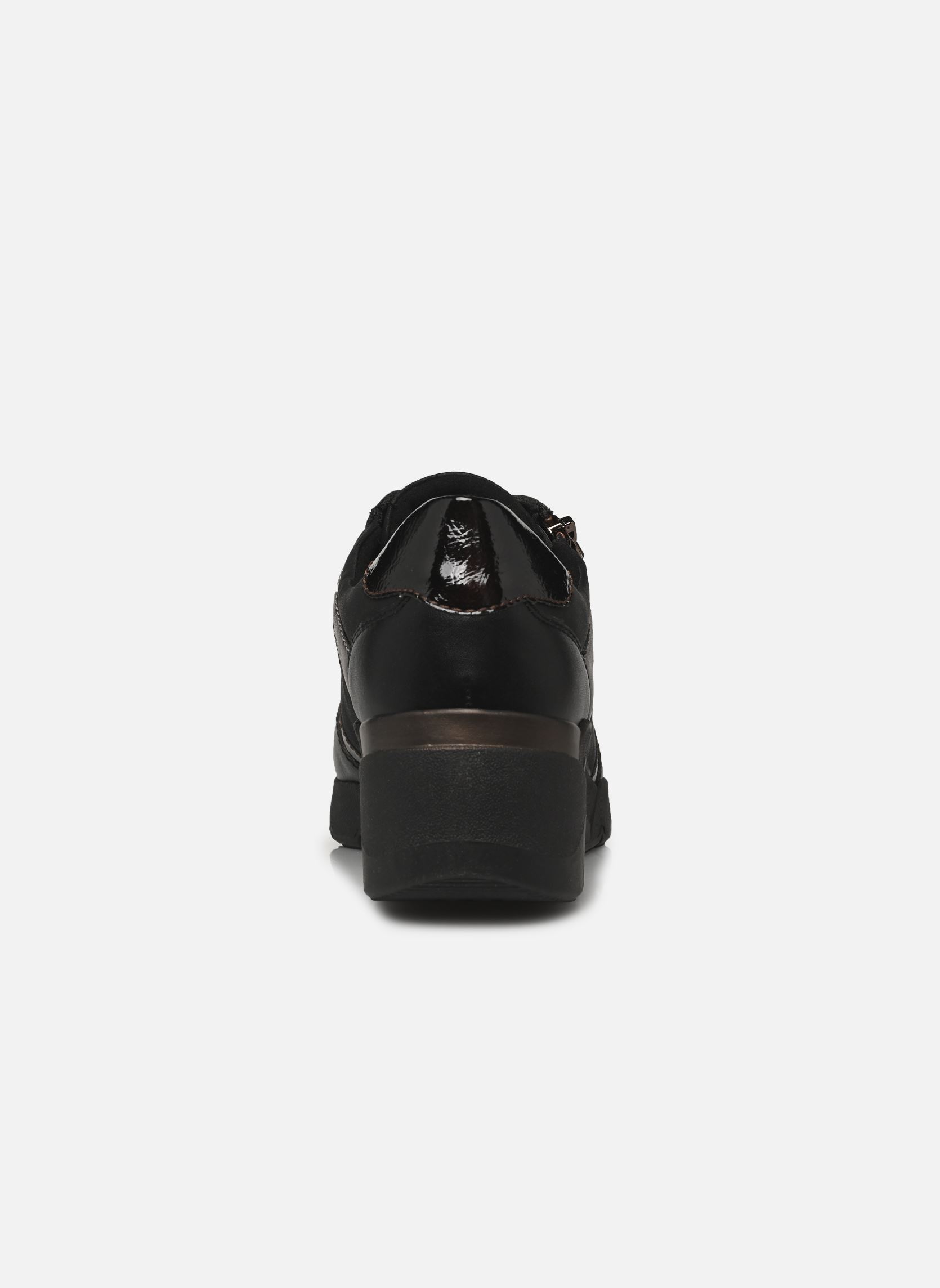 Baskets compensées 23763-45 femme noir Jana shoes Baskets compensées 23763-45 femme noir Black