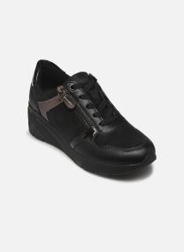 Baskets compensées 23763-45 femme noir Jana shoes Baskets compensées 23763-45 femme noir Black