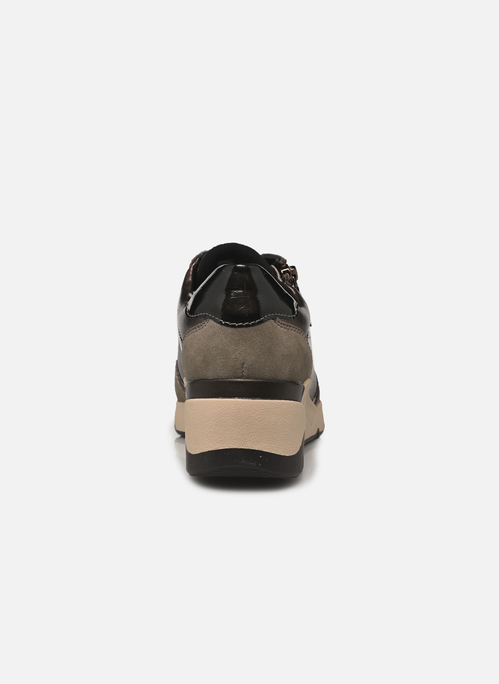 Baskets compensées 23763-45 femme beige Jana shoes Baskets compensées 23763-45 femme beige TAUPE COMB