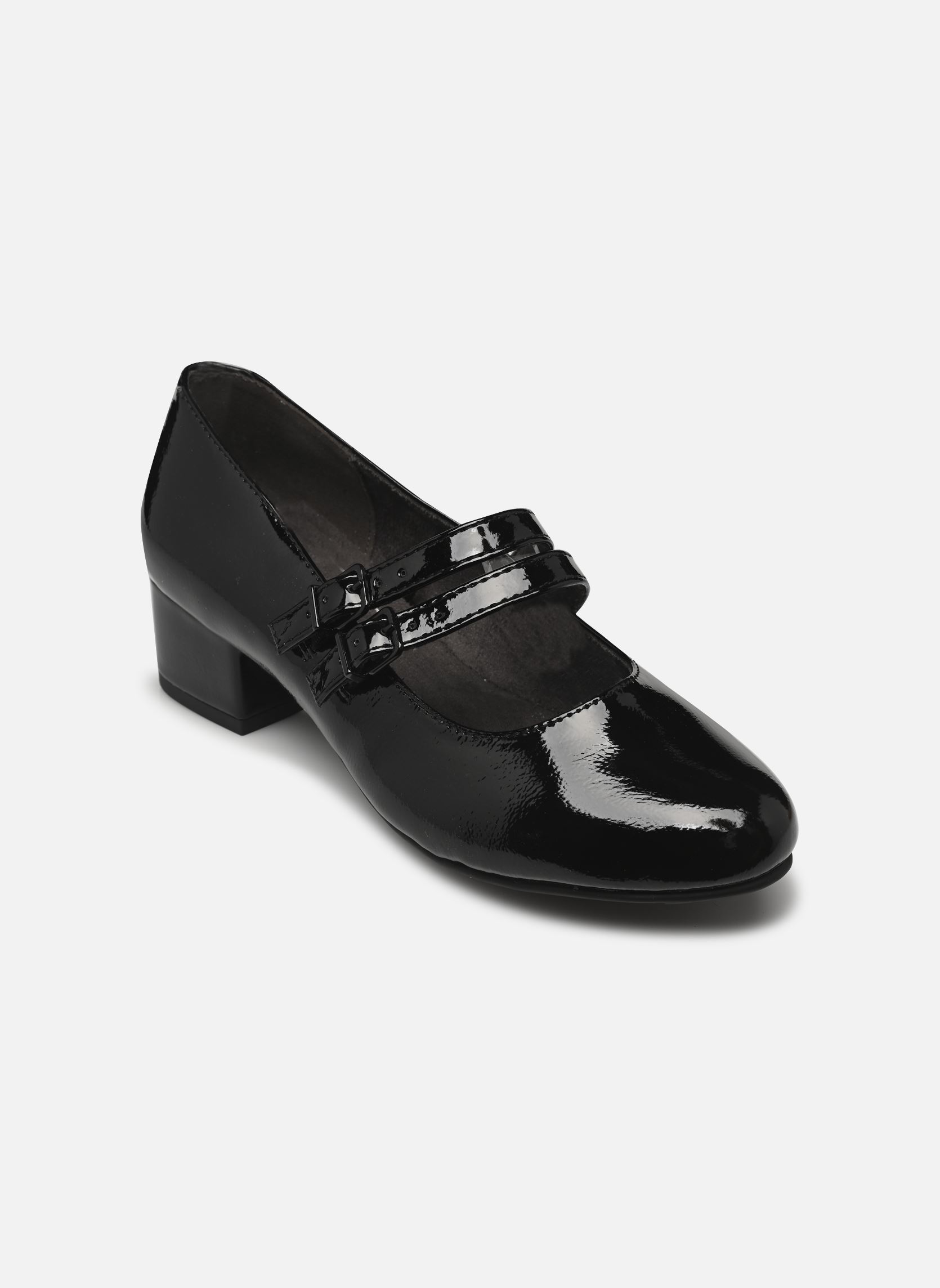 Zapatos de tacón con correas 24366-45 mujer negro Jana shoes Zapatos de tacón con correas 24366-45 mujer negro BLACK PATENT