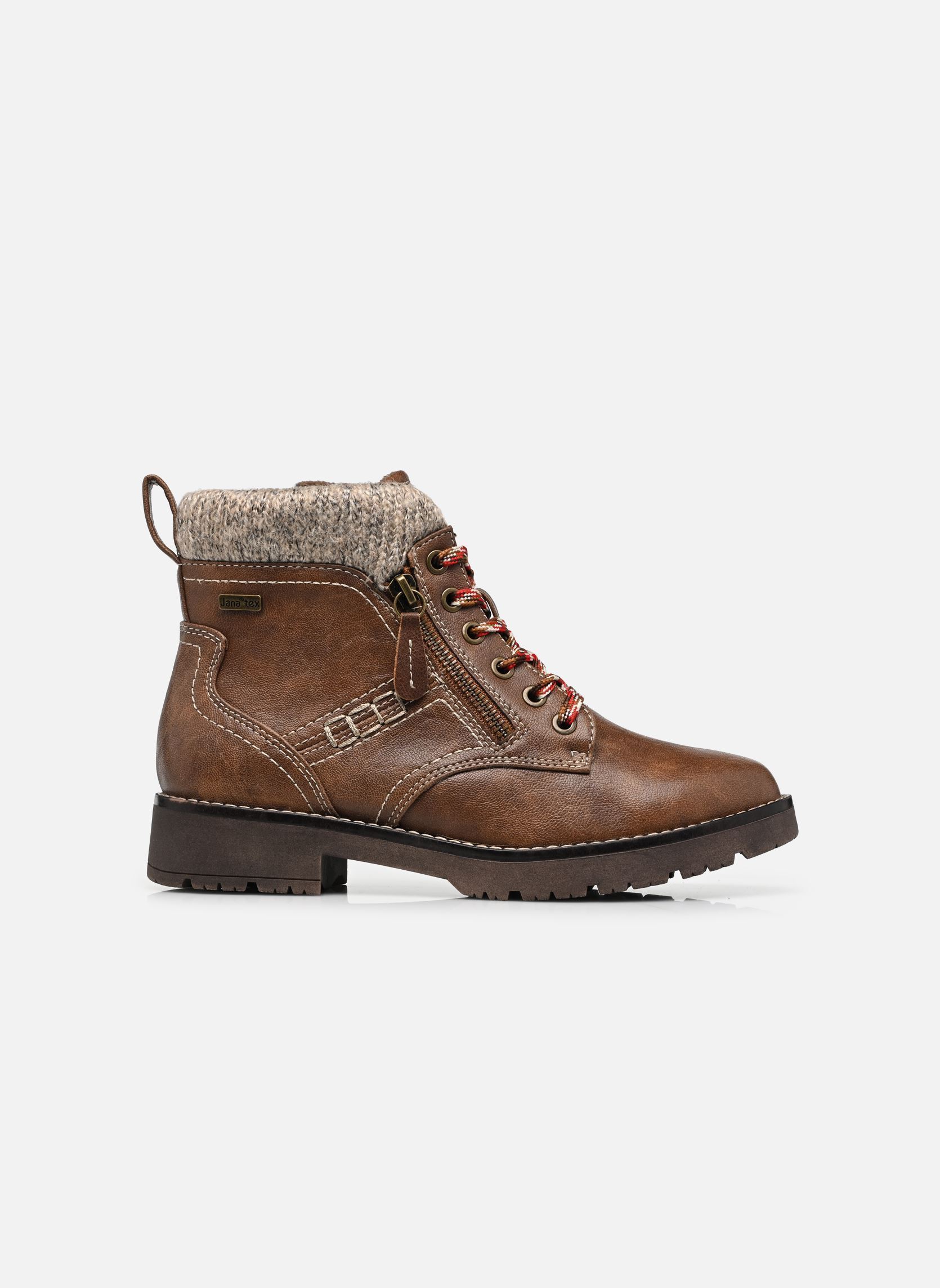 Bottines à lacets 26283-45 femme marron Jana shoes Bottines à lacets 26283-45 femme marron COGNAC