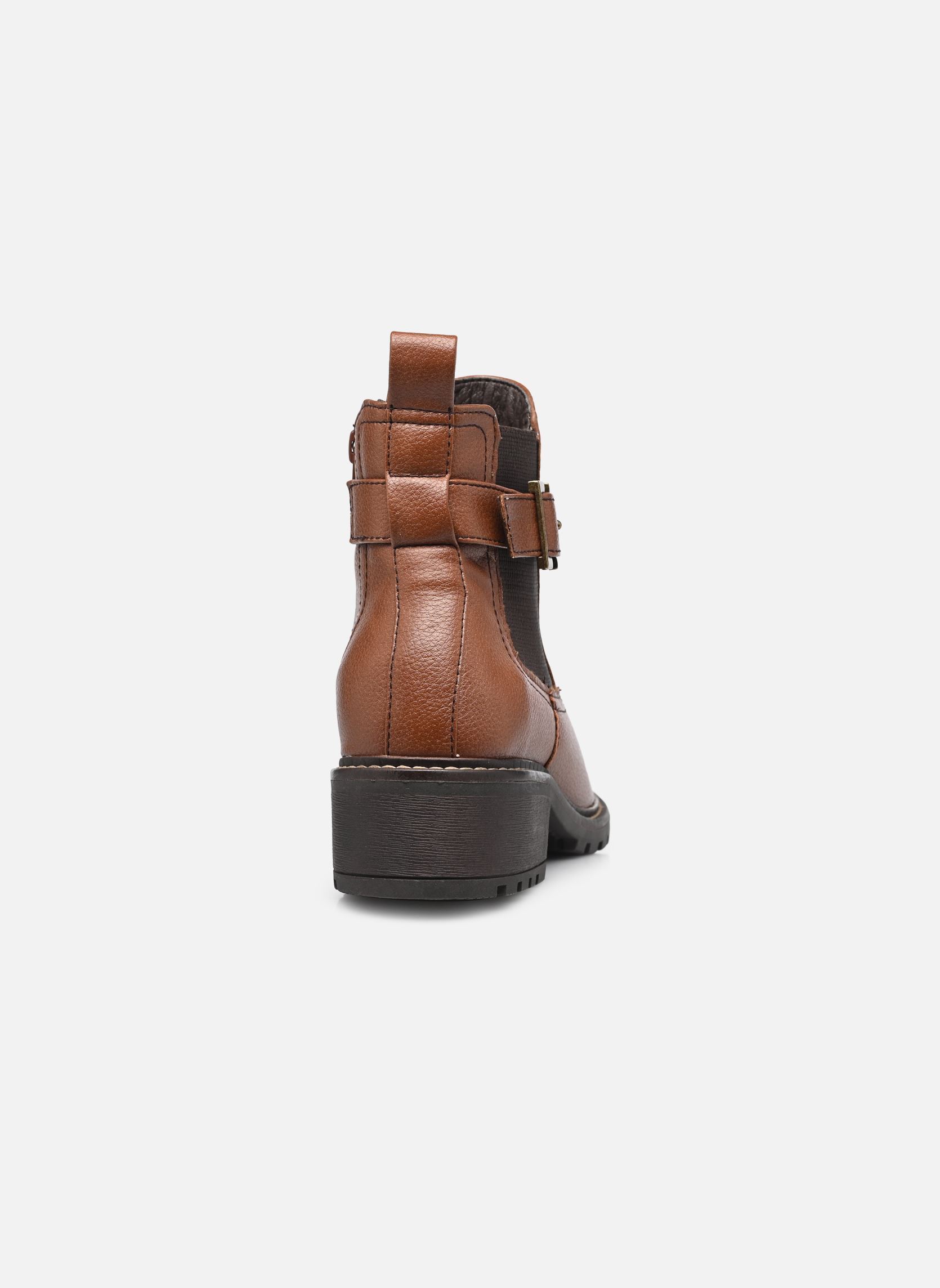 Enkellaarzen en boots 25486-45 dames bruin Jana shoes Enkellaarzen en boots 25486-45 dames bruin COGNAC